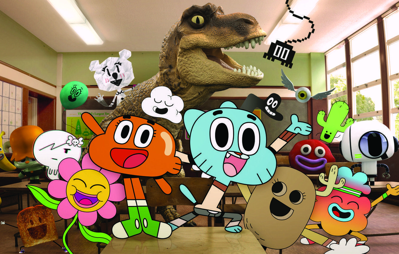1332x850 Wallpaper animated, The Amazing World of Gumball, television series, Cartoon Network image for desktop, section фильмы