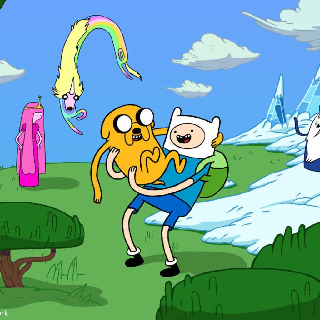 1024x1024 Finn and Jake Time Wallpaper