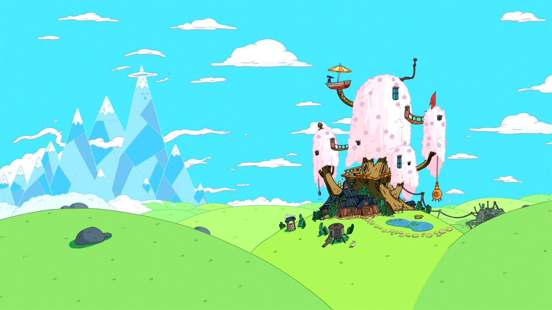 Adventure Time Landscape Wallpapers - Top Free Adventure Time Landscape