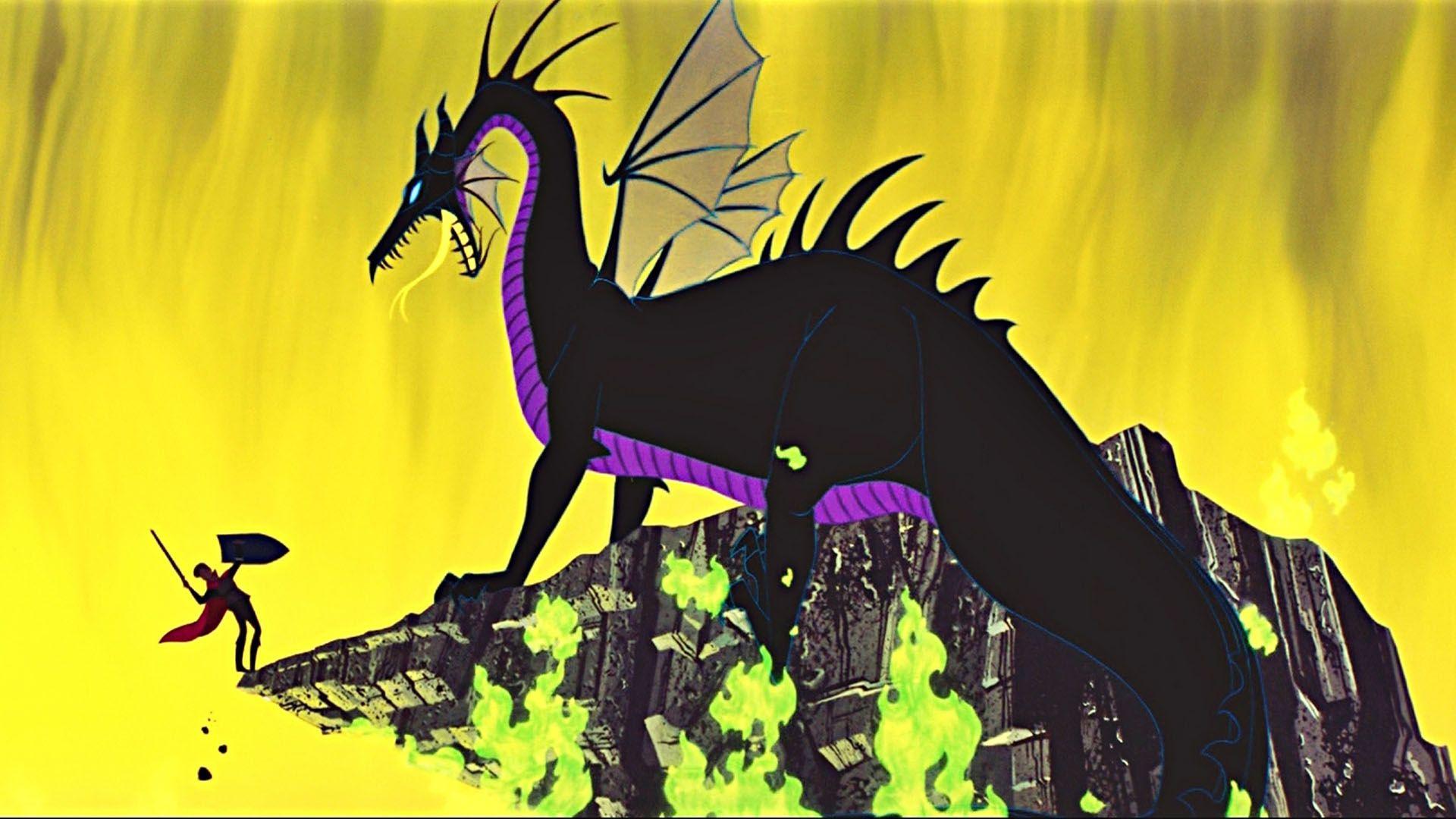 1920x1080 maleficent, Movie, Disney, Sleeping, Beauty, Fantasy, Dragon