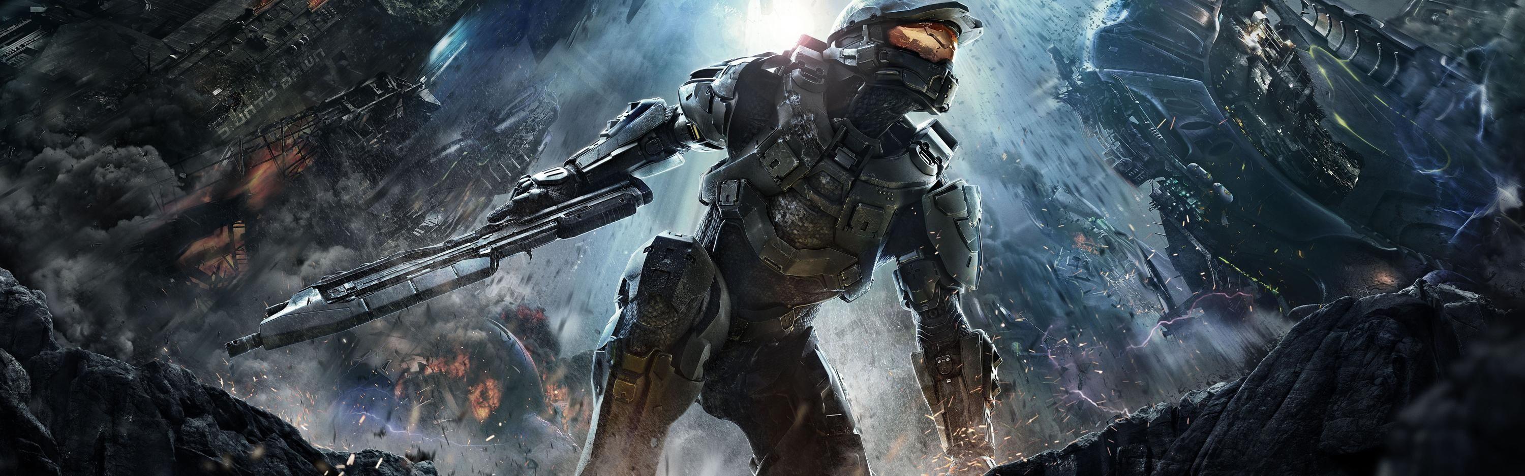 Halo Dual Monitor Wallpapers Top Free Halo Dual Monitor Backgrounds