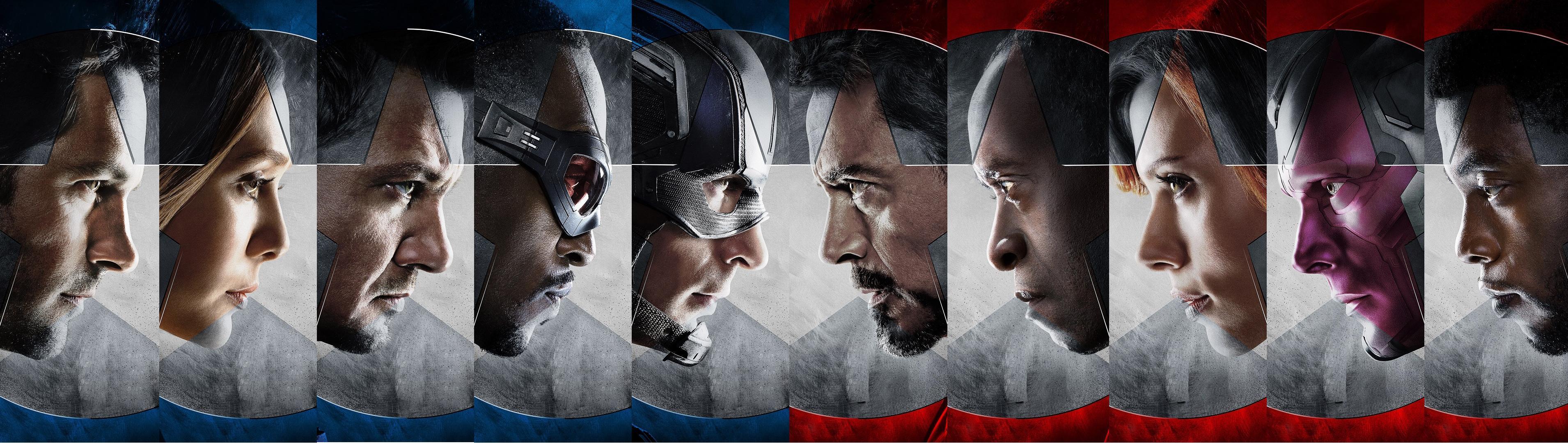 3820x1080 Civil War Teams (minus underoos)