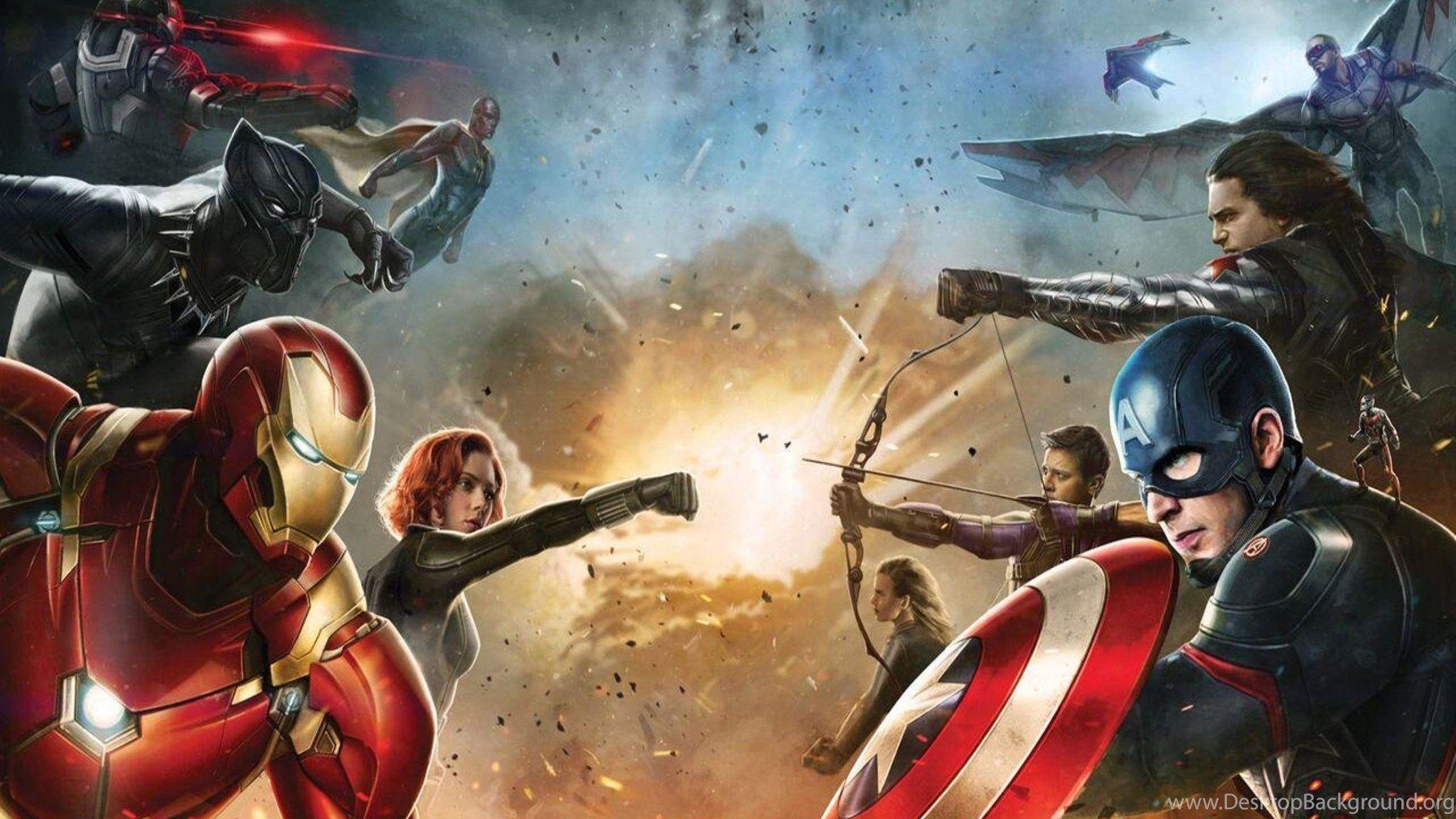 2048x1152 Captain America Civil War HD Wallpaper, Trailer, Cast Desktop