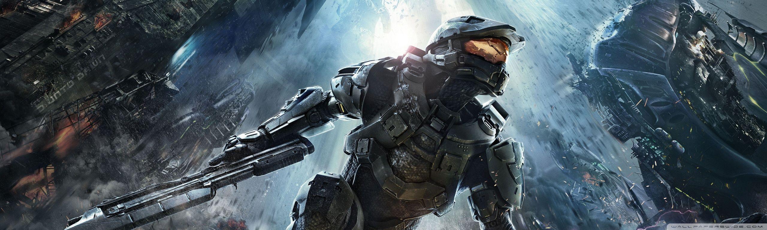 2560x768 Halo 4 (2012) Ultra HD Desktop Background Wallpaper for 4K UHD TV