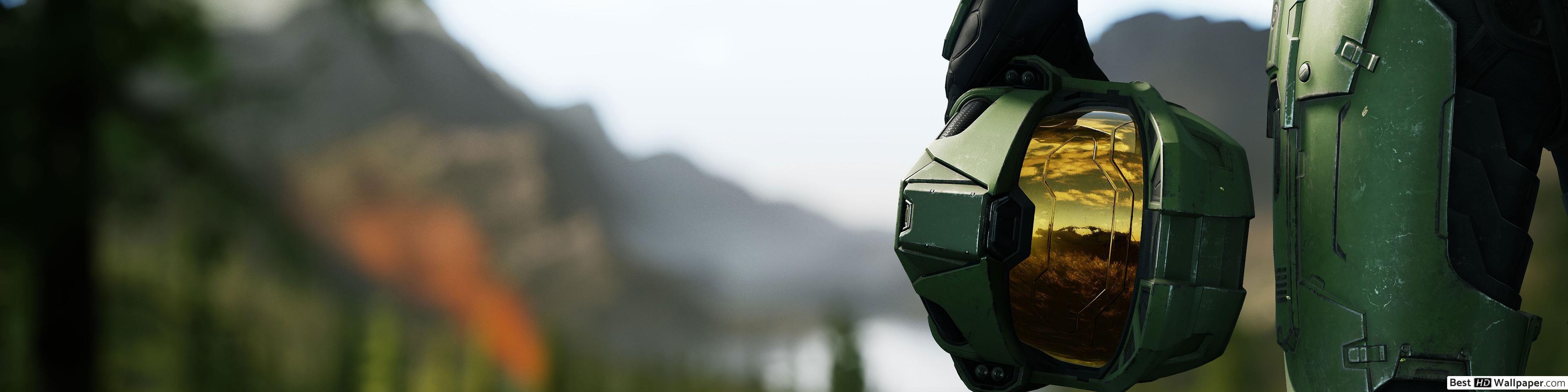 3840x960 Halo: Infinite hidden HD wallpaper download