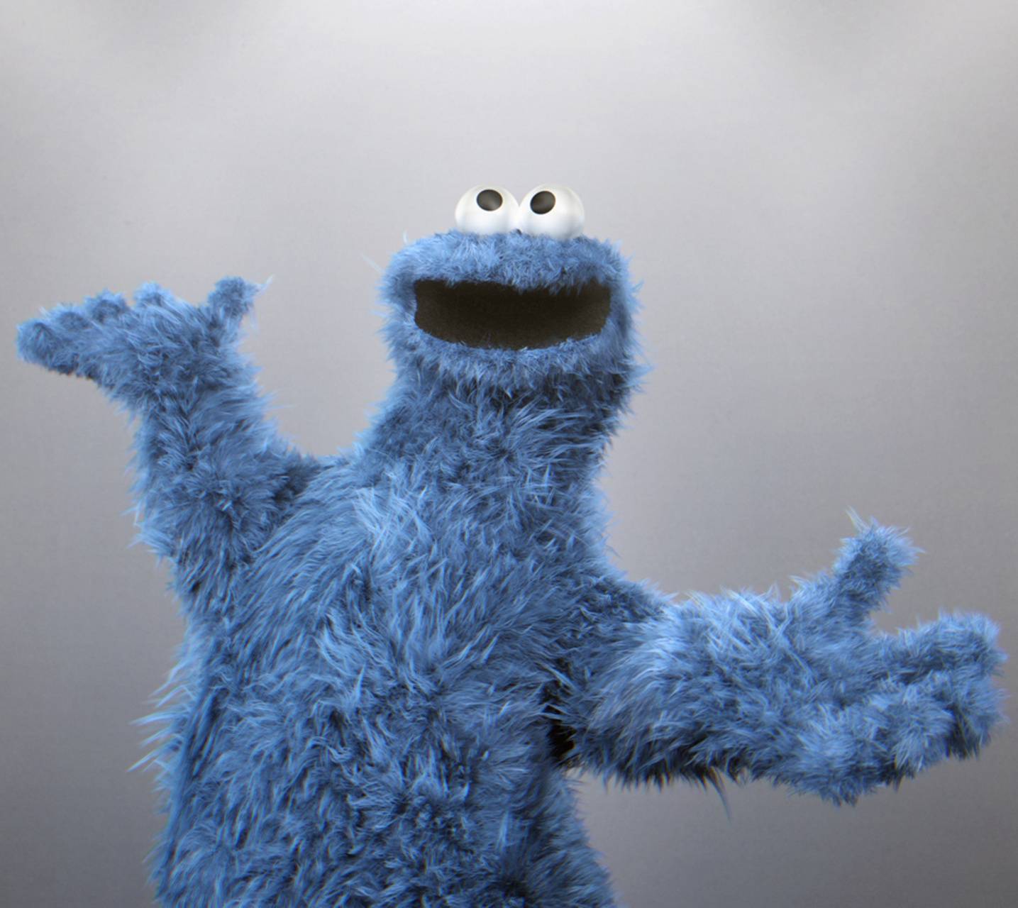1435x1280 Cookie Monster wallpaper