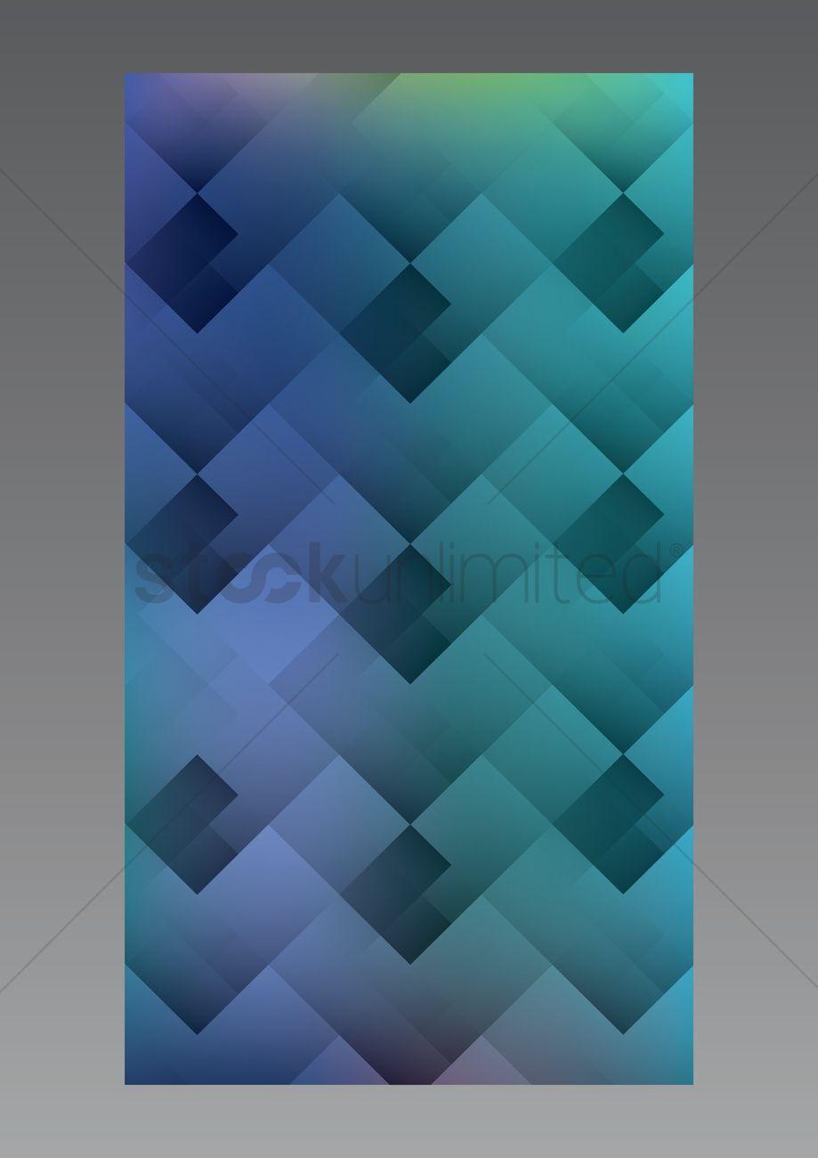 919x1300 Geometric wallpaper for mobile phone Vector Image