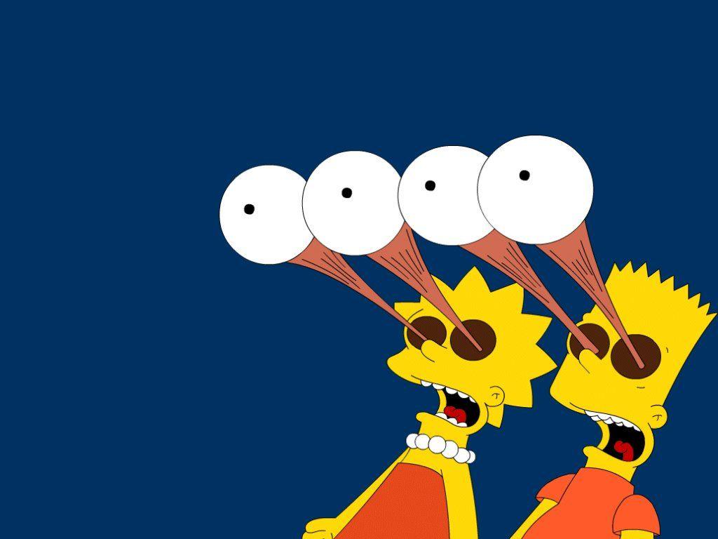 1024x768 Funny Pic: funny simpsons desktop background