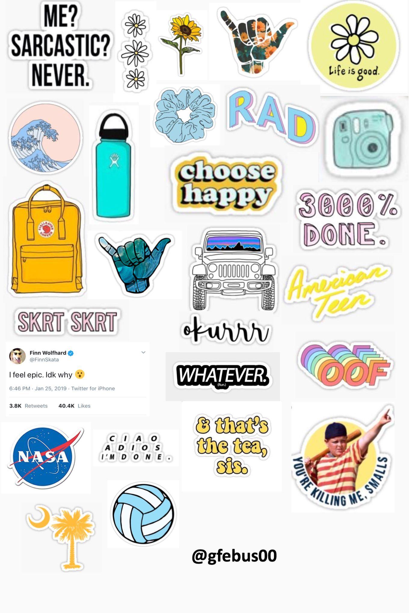 aesthetic stickers wallpapers top free aesthetic stickers backgrounds