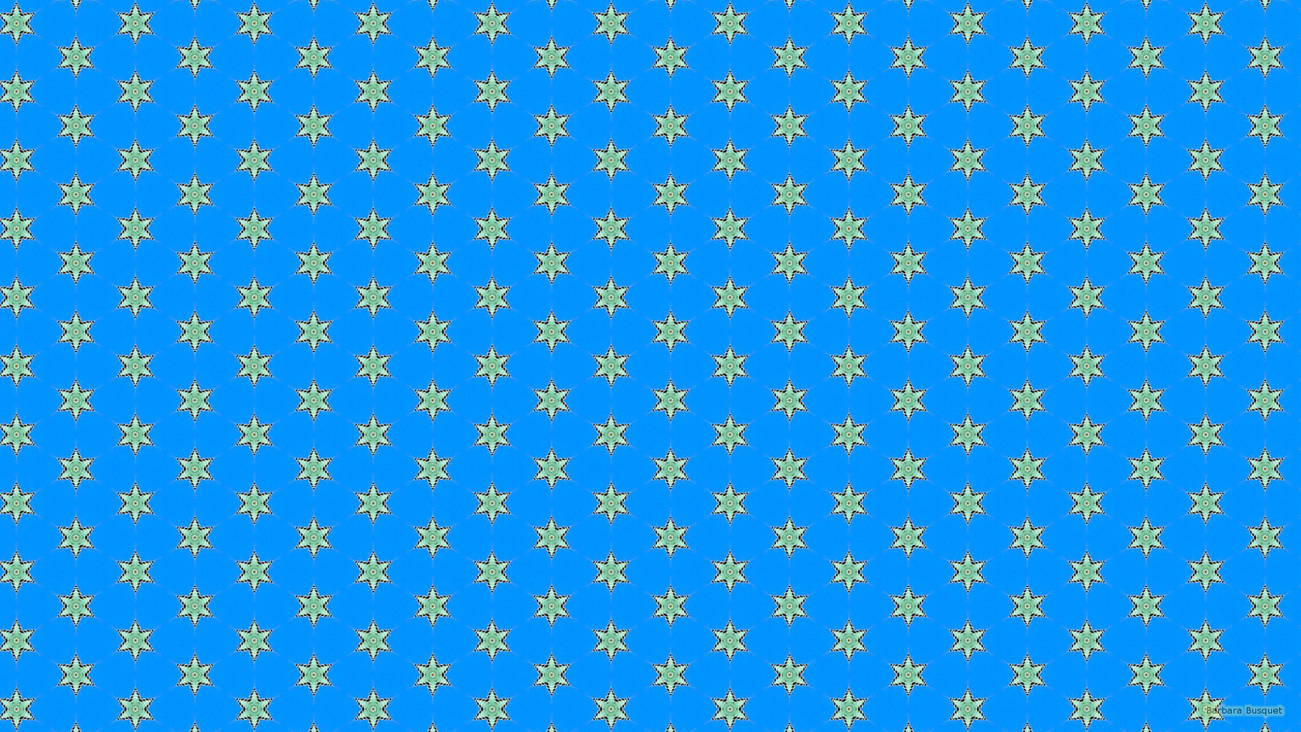 2560x1440 Blue pattern wallpaper. Barbara's HD Wallpaper