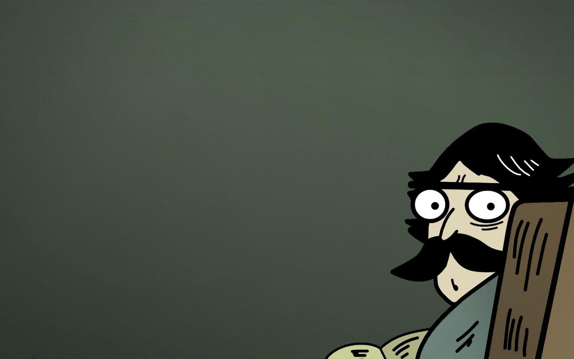 1920x1200 Mustache Wallpaper
