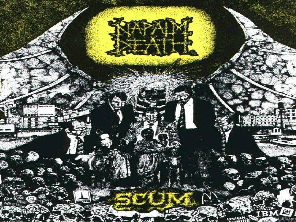 1024x768 NAPALM DEATH SCUM (DESKTOP WALLPAPER) Imgur Desktop Background