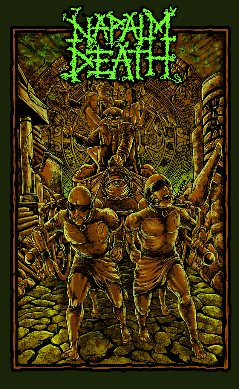 800x1303 FIVEMILIGRAMS: Done For NAPALM DEATH (GRINDCORE UNITED KINGDOM)