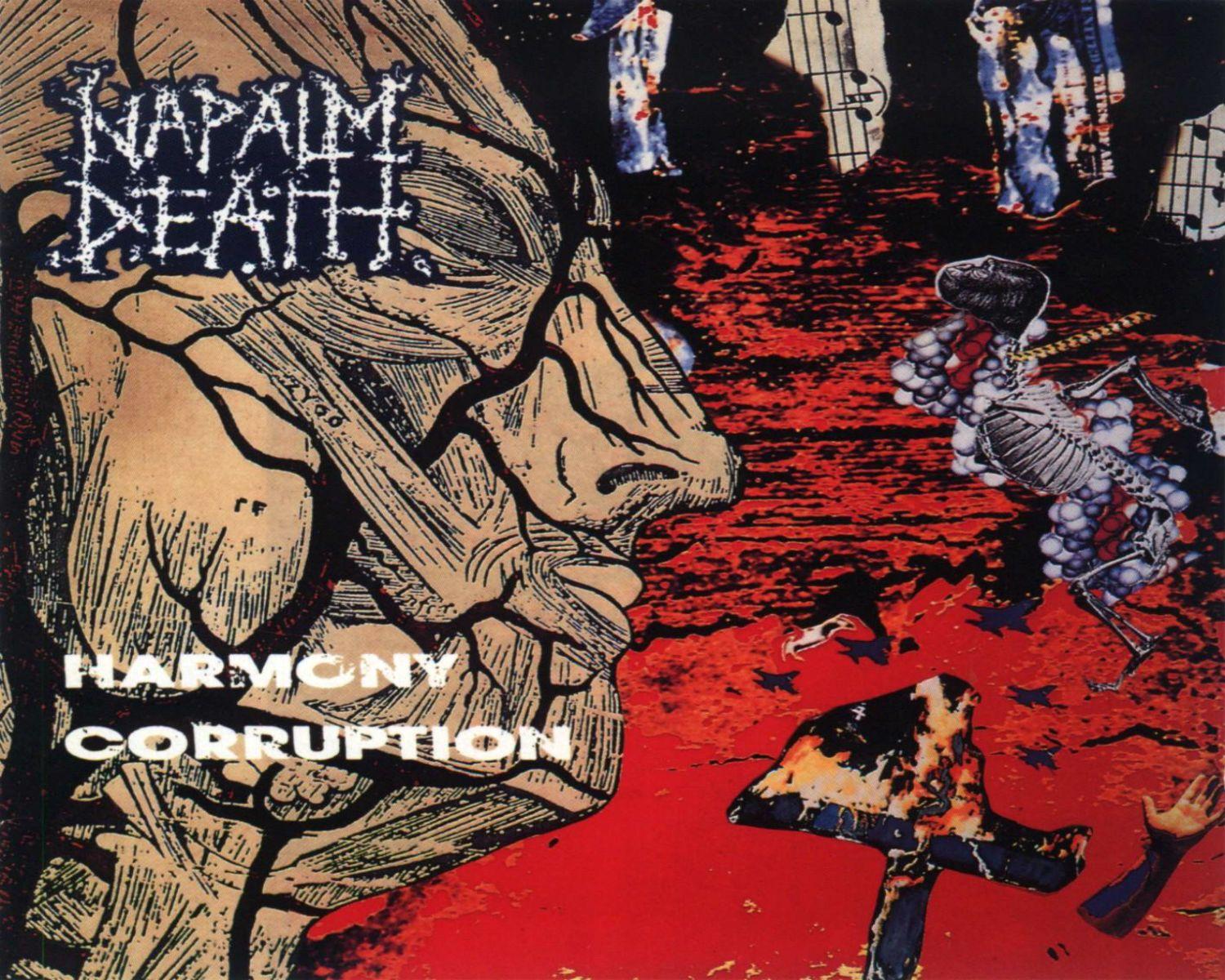 1500x1200 NAPALM DEATH death metal thrash heavy cover v wallpaper
