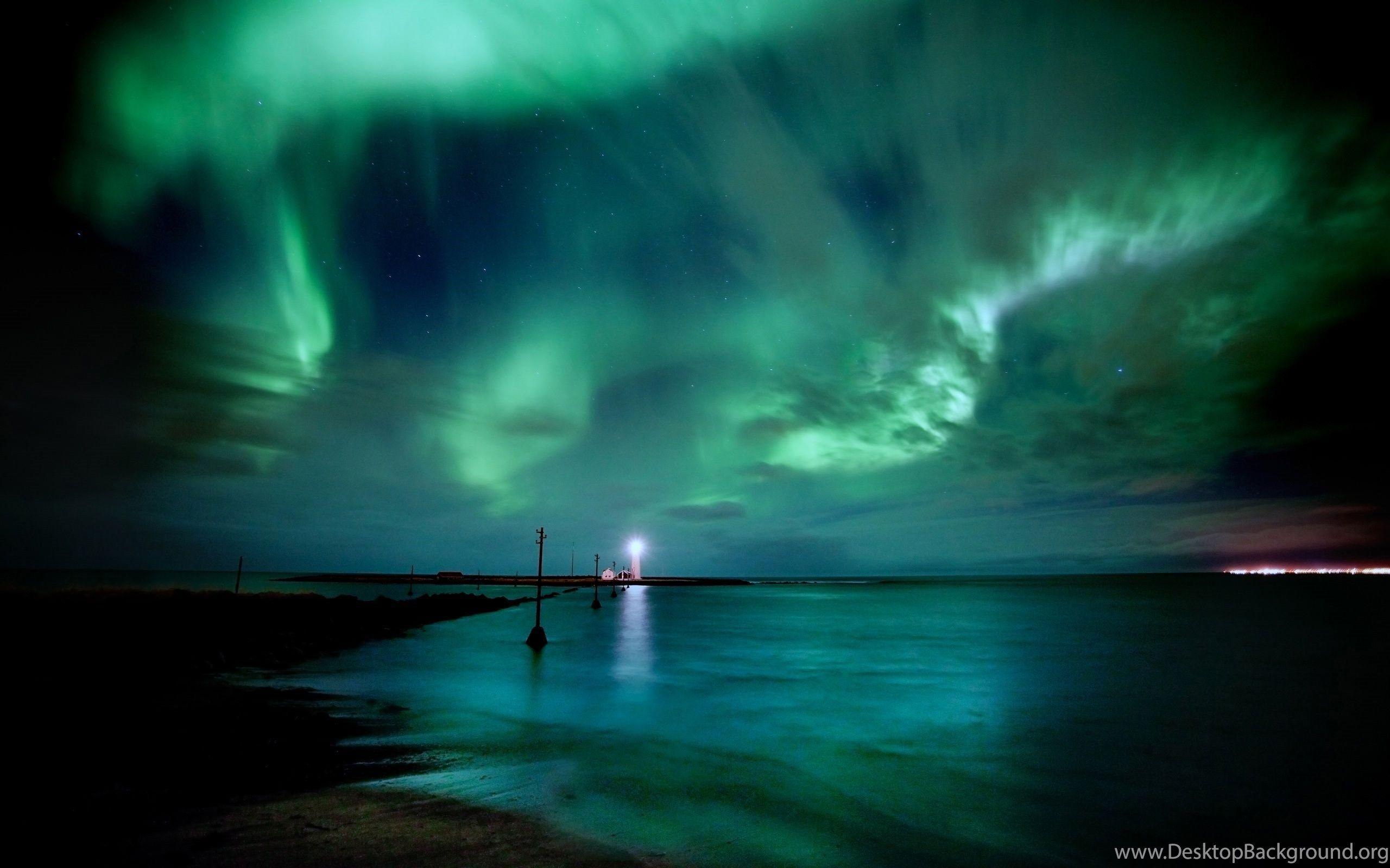 2560x1600 Justpict.com Real Northern Lights Photography Wallpaper Desktop
