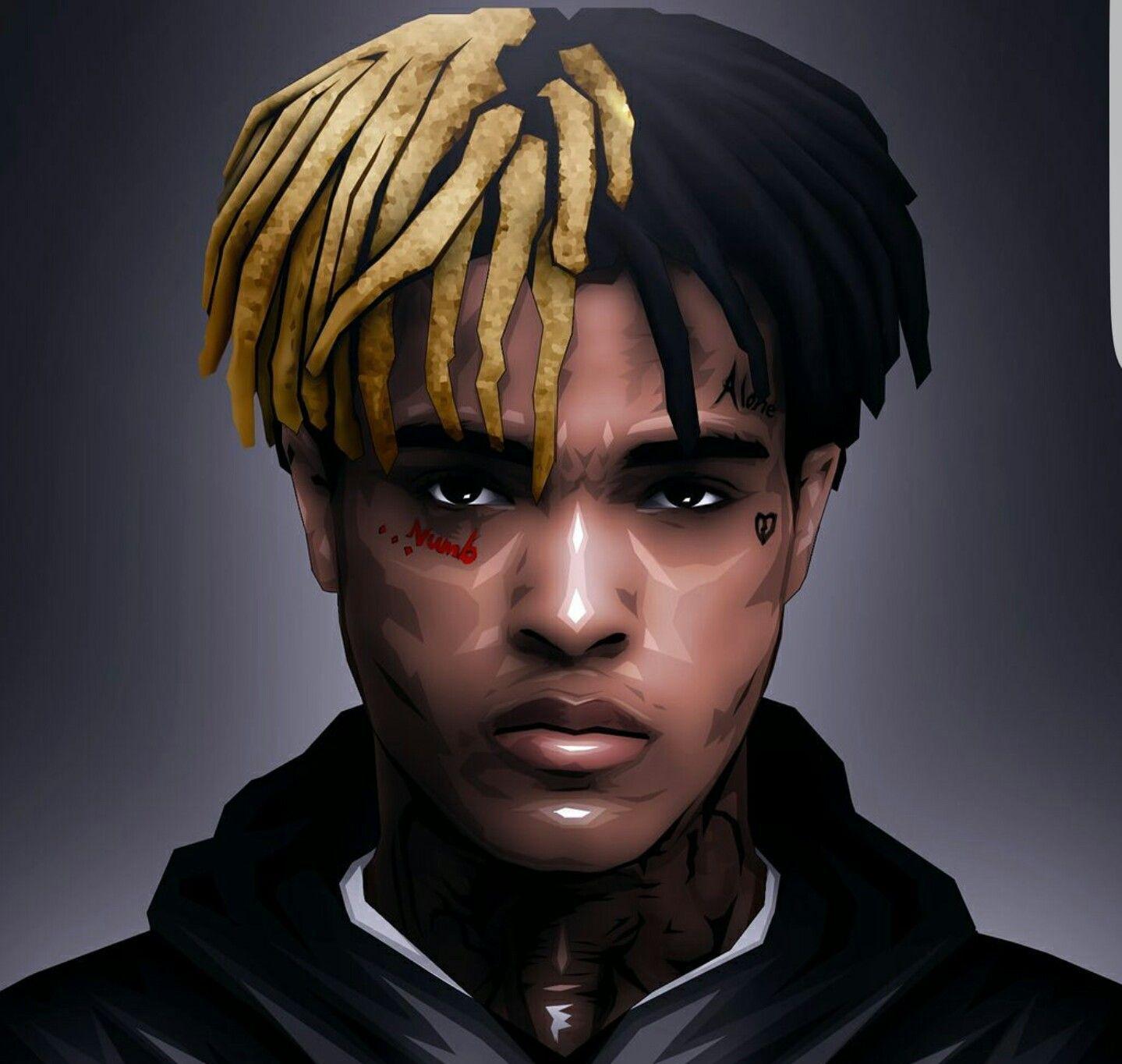 1439x1364 XXXTANTACION artwork. X. Pretty drawings, Artwork and Draw