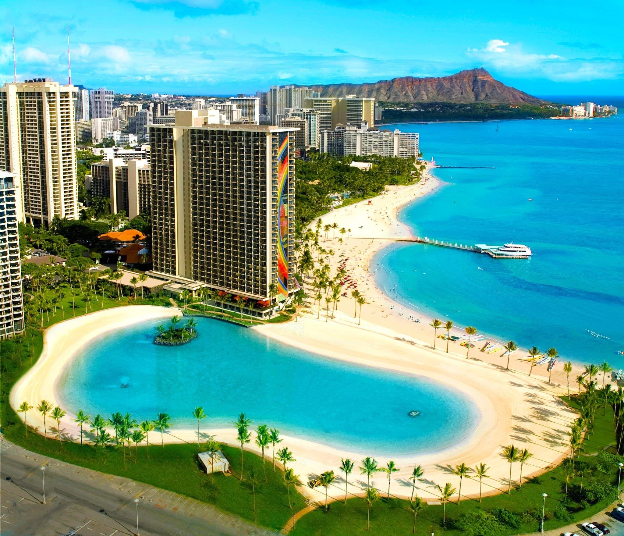 2048x1759 Waikiki Beach Wallpaper