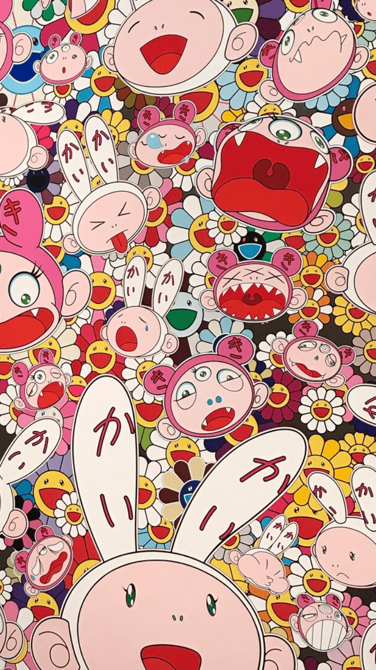 750x1334 Takashi murakami. Takashi murakami art