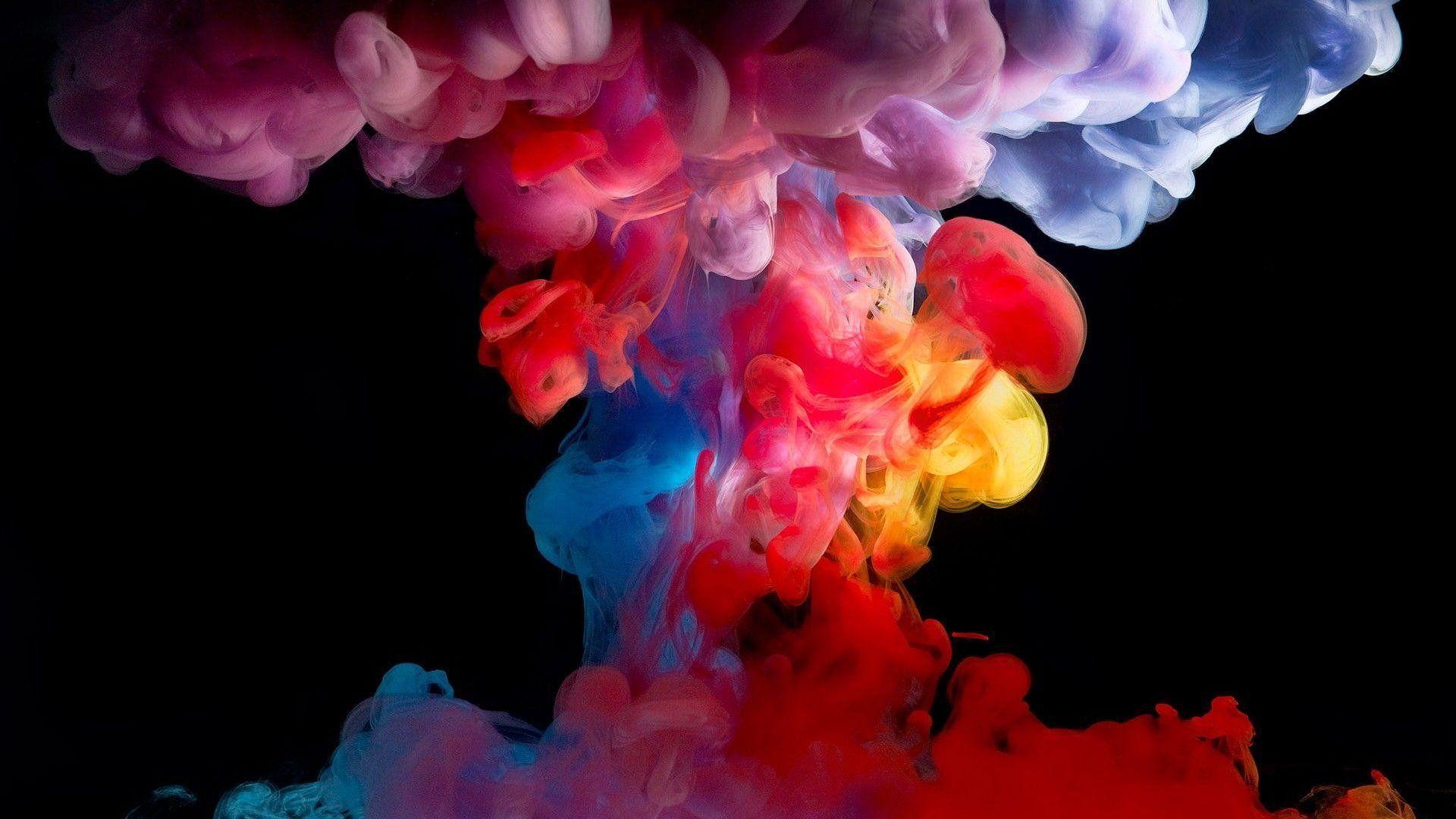 1920x1080 Rainbow Wallpaper Vape Smoke