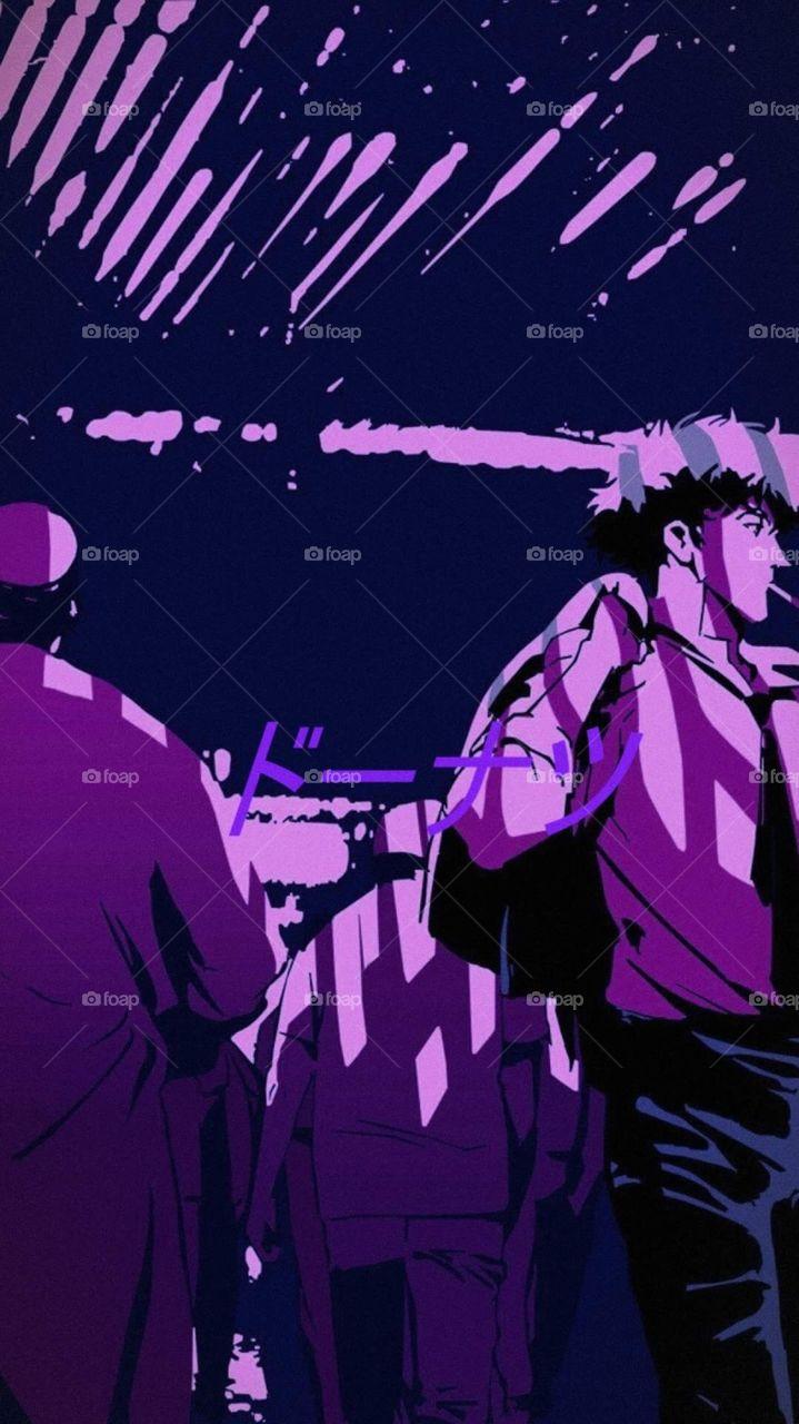 719x1280 Free download Foapcom Cowboy bebop lofi vapor wave phone wallpaper