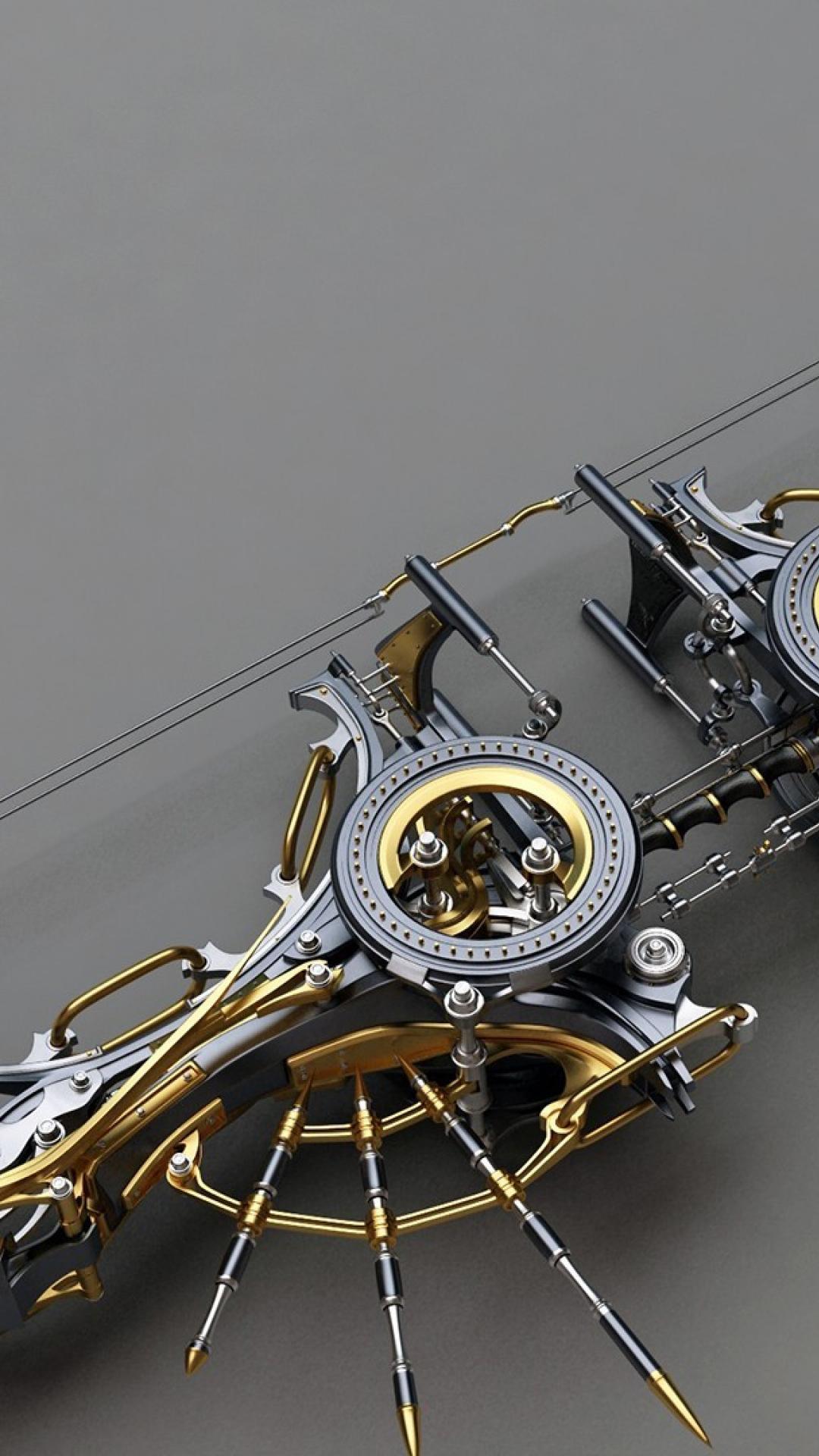 1080x1920 Weapons mechanical bow (weapon) wallpaper