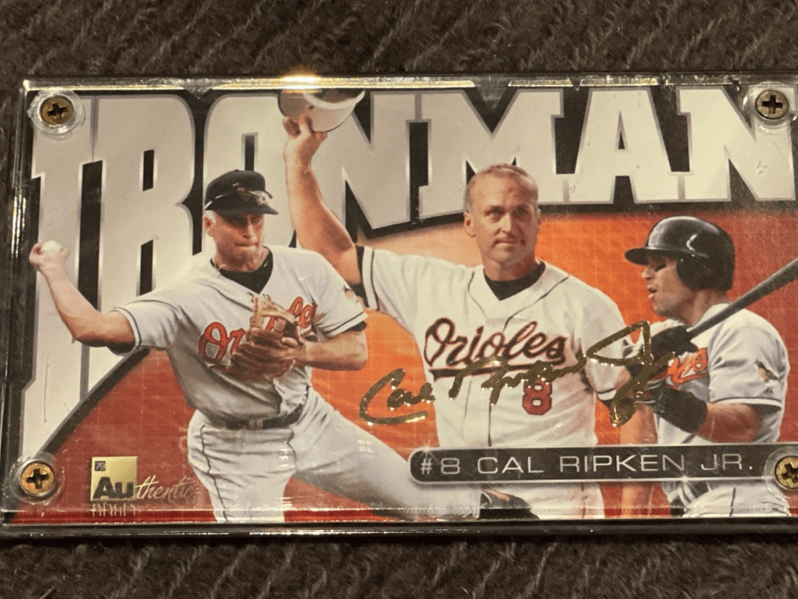 1600x1200 Cal Ripken Jr. Authentic Image Iron Man No. 335
