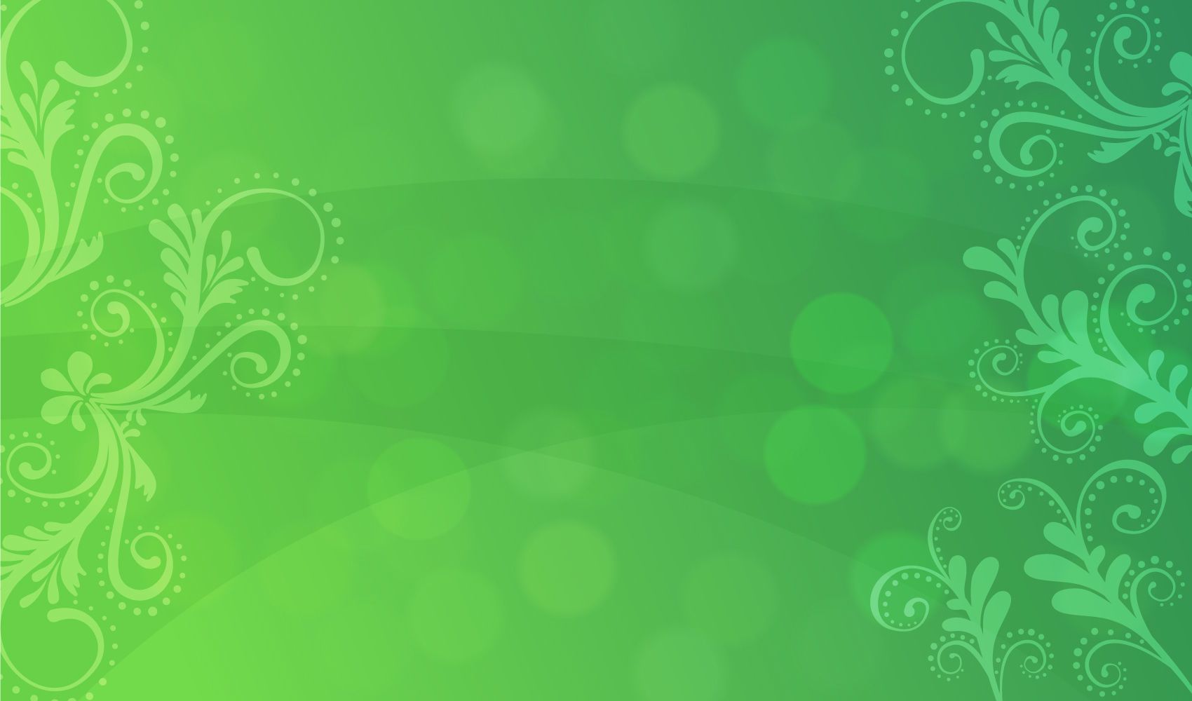 1700x1000 Green Floral Gradient Background Vector Download