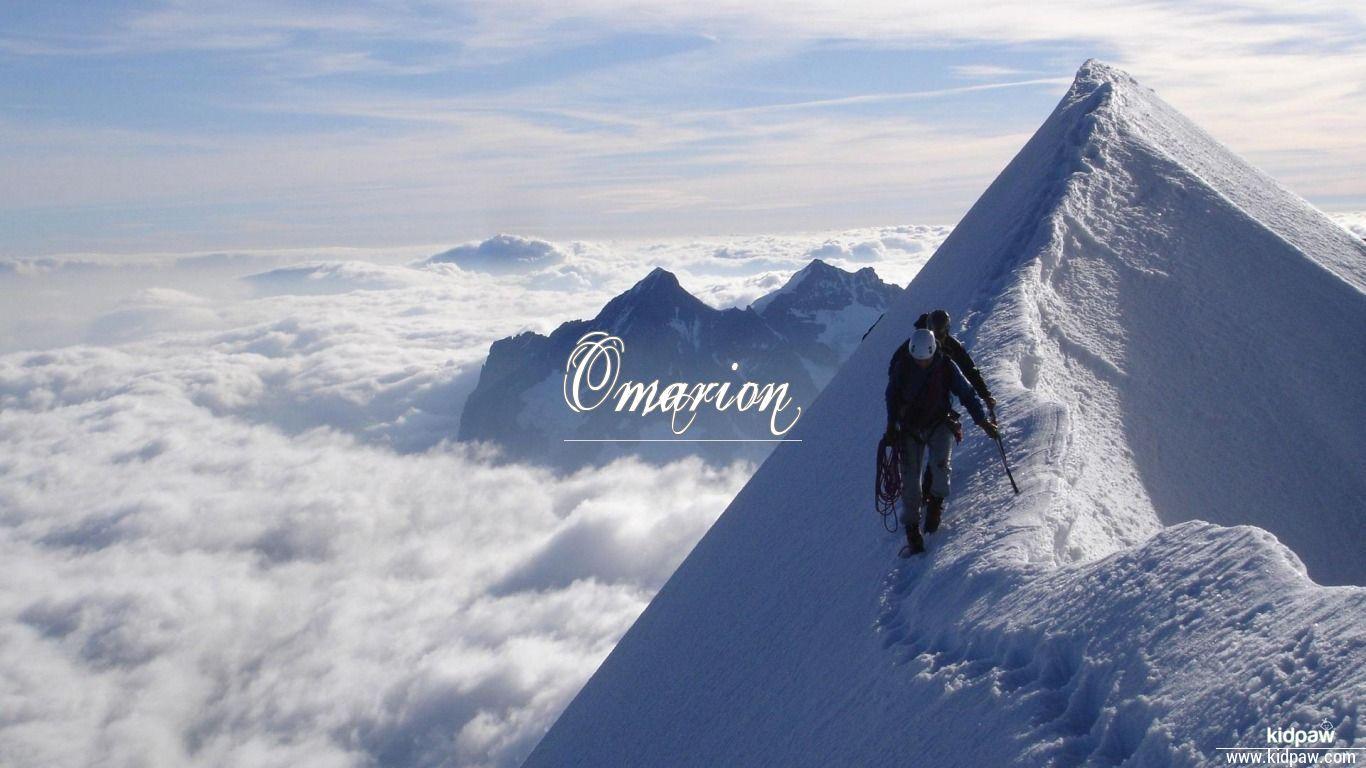 1366x768 Omarion 3D Name Wallpaper for Mobile, Write Name on Photo Online