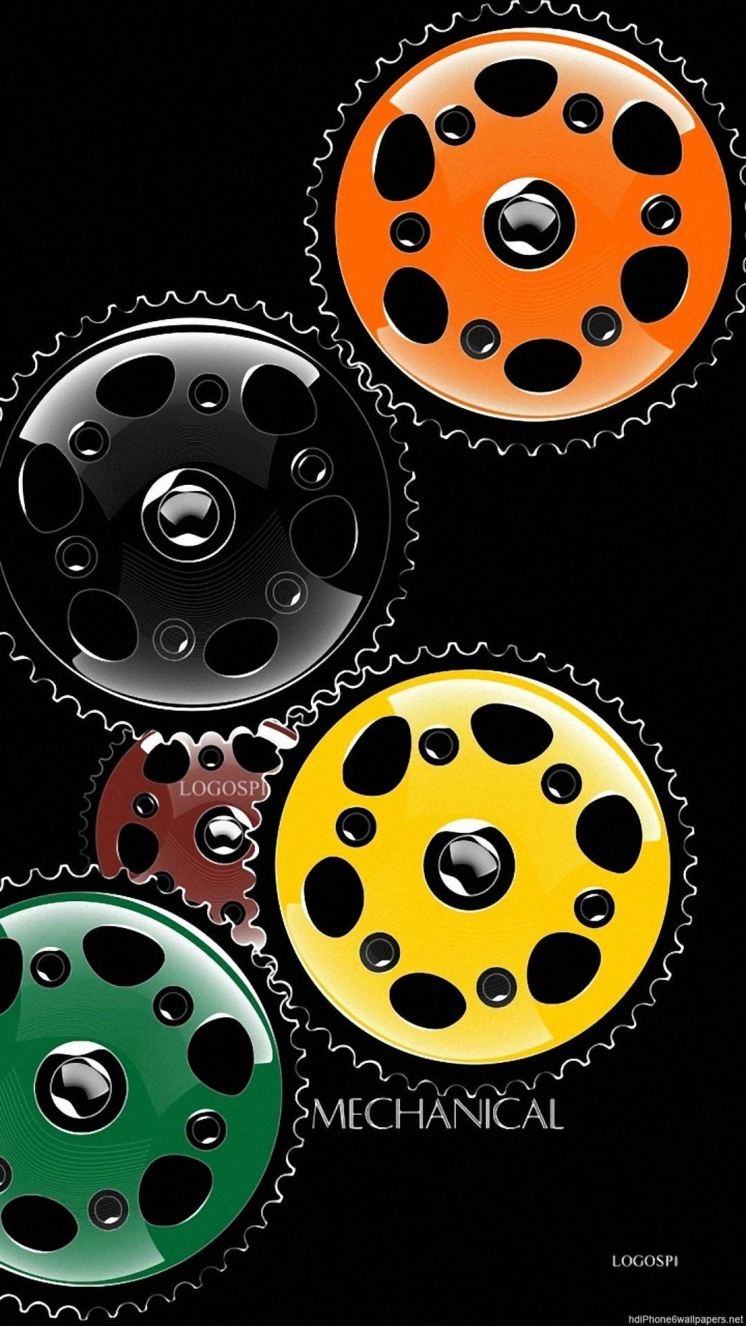 1080x1920 colorful circle iPhone 6 wallpaper HD and 1080P 6 Plus Wallpaper