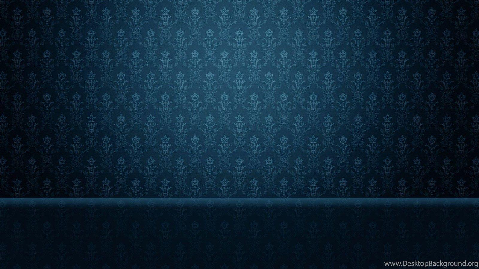 1600x900 Blue Floral Pattern Wallpaper Jpg 232548 Desktop Background