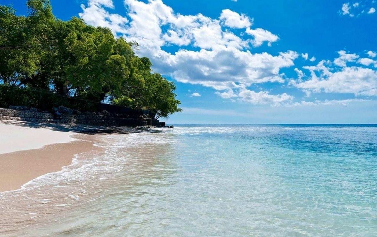 1280x804 Caribbean Beach Turquoise Lake wallpaper. Caribbean Beach