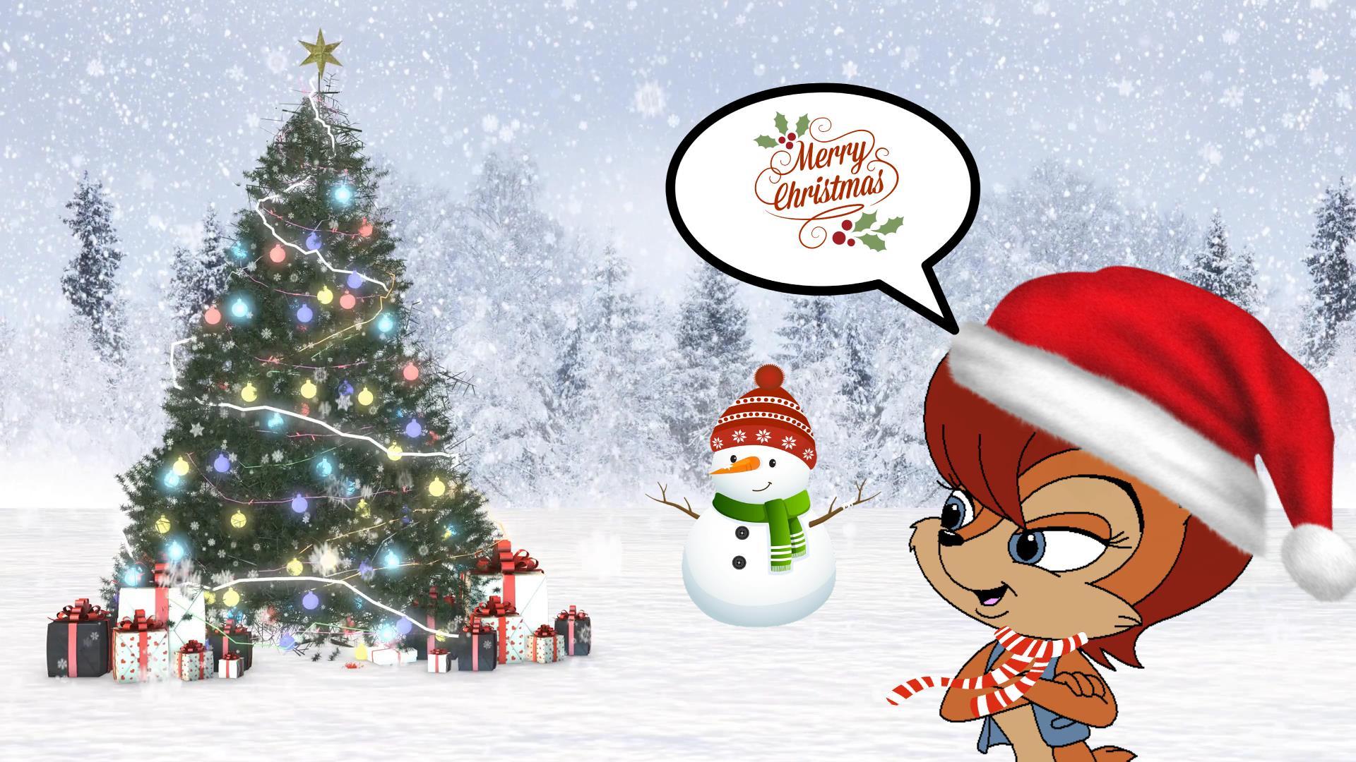 1920x1080 Merry Christmas from Sally Acorn Wallpaper 43131175