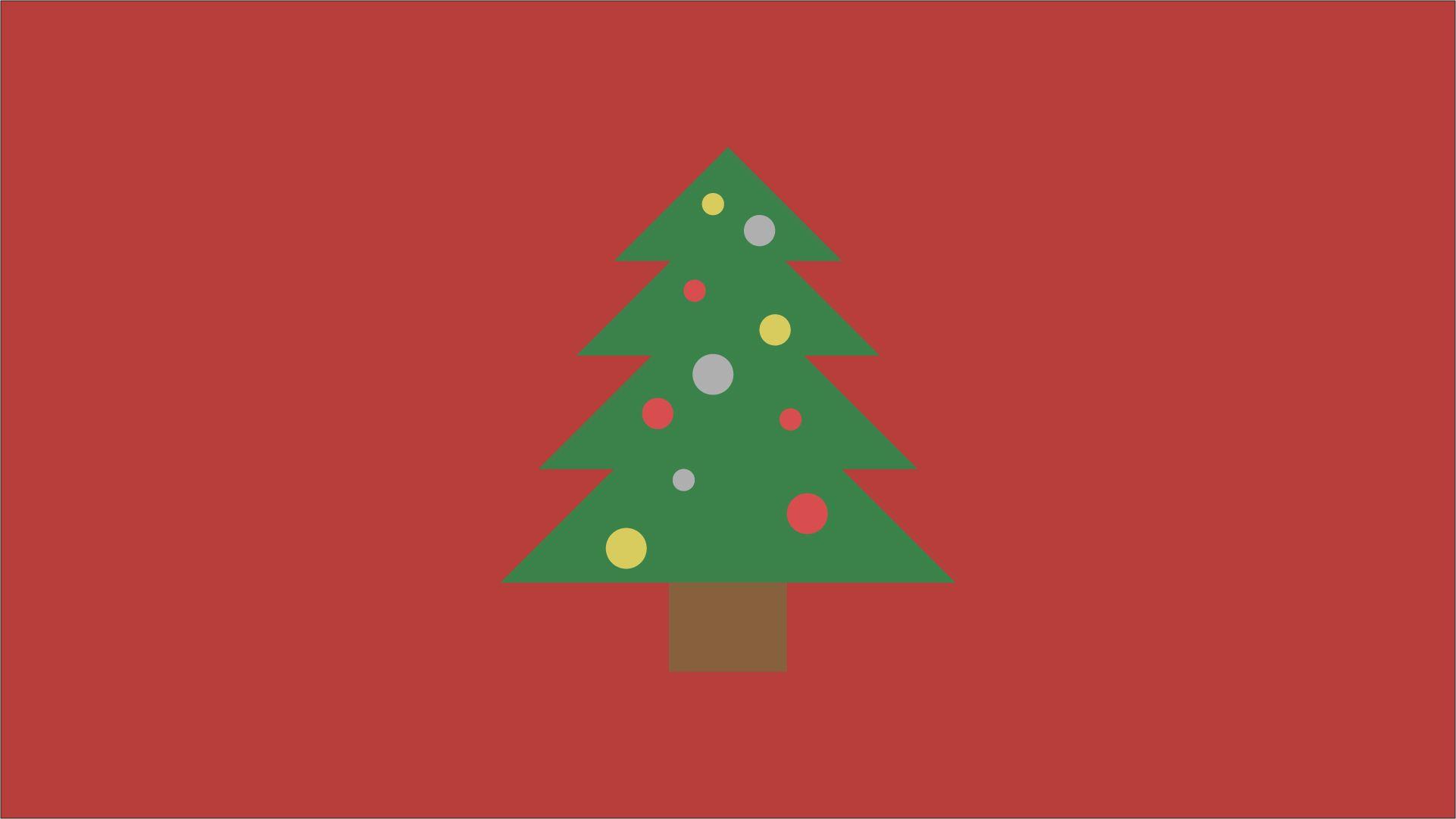 1922x1082 Minimalist Christmas Tree Wallpaper I whipped up quick