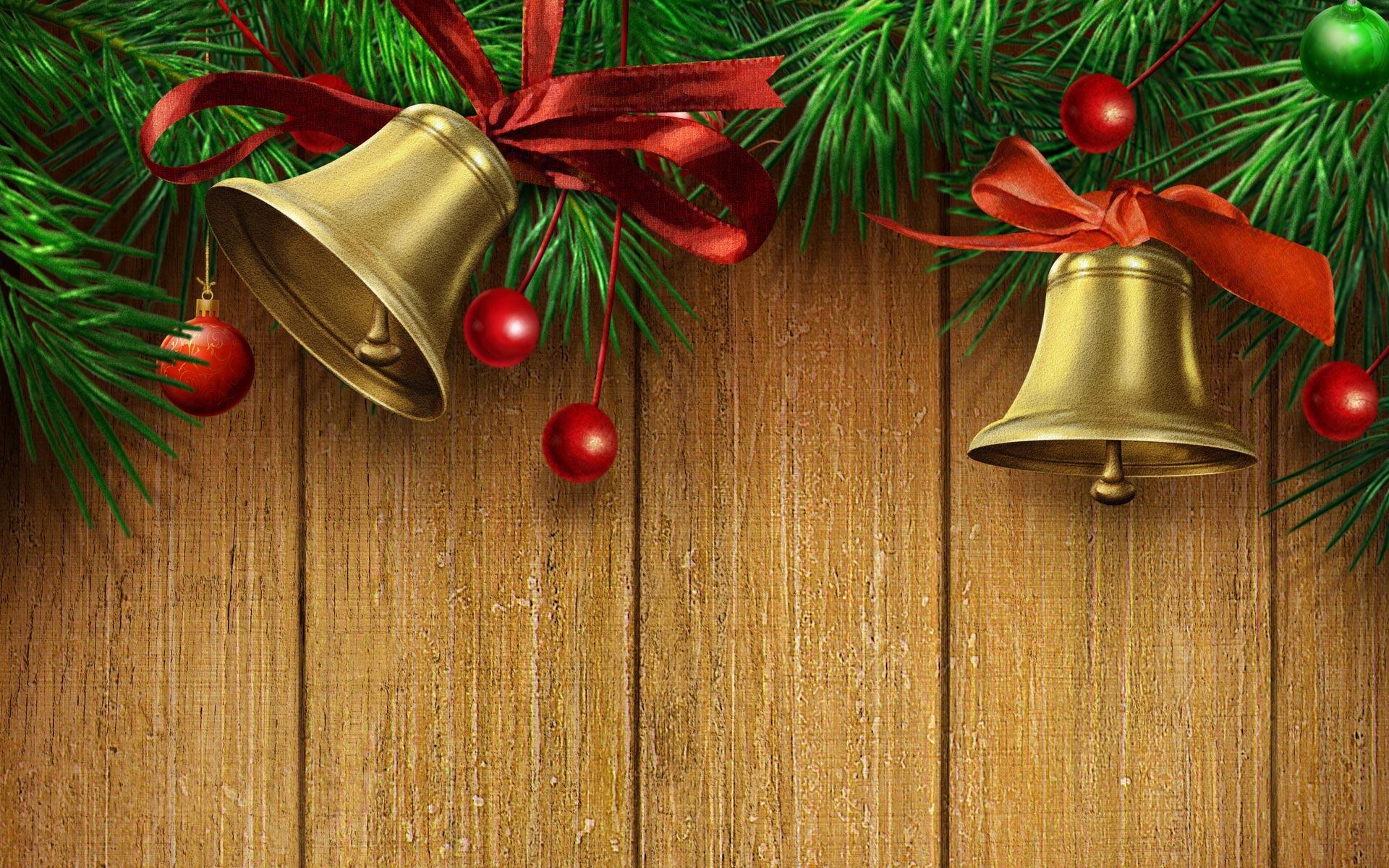 1920x1200 Christmas Bell Background wallpaperx1200