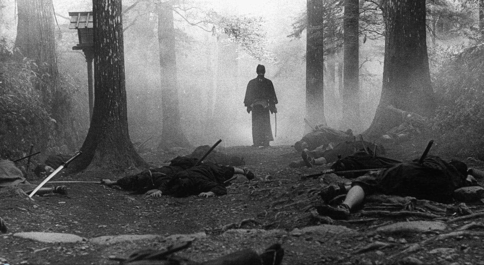 1920x1051 Quellbild anzeigen. Akira Kurosawa's blackwhite Samurai Movies