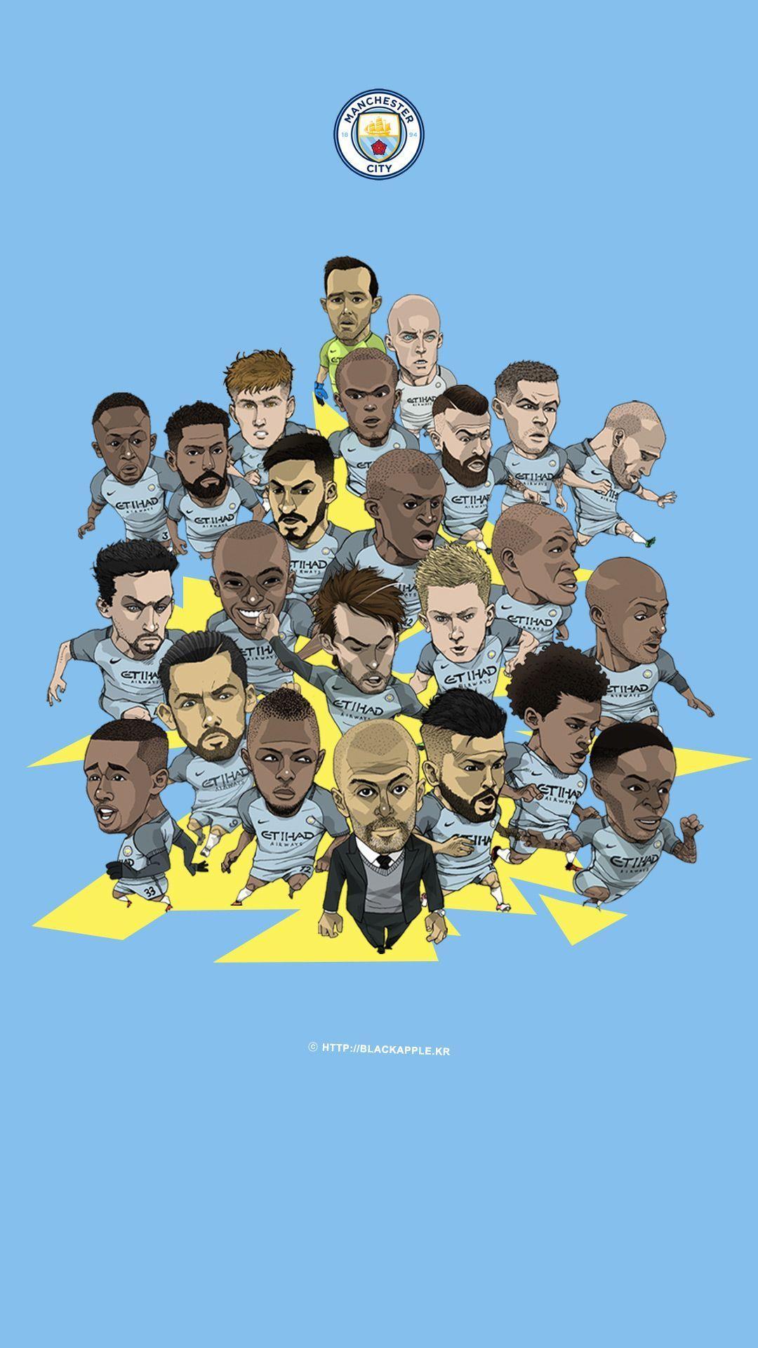 Manchester City Iphone Wallpapers - Top Free Manchester City Iphone