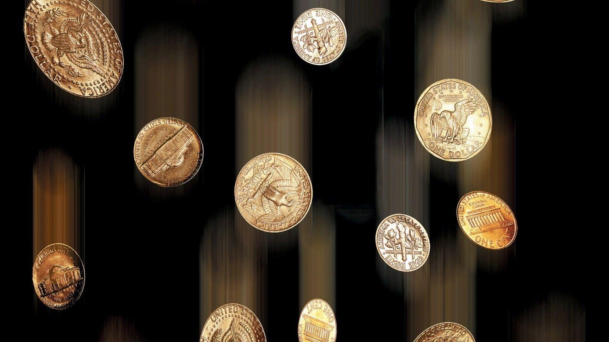 Gold Coins Wallpapers - Top Free Gold Coins Backgrounds - WallpaperAccess