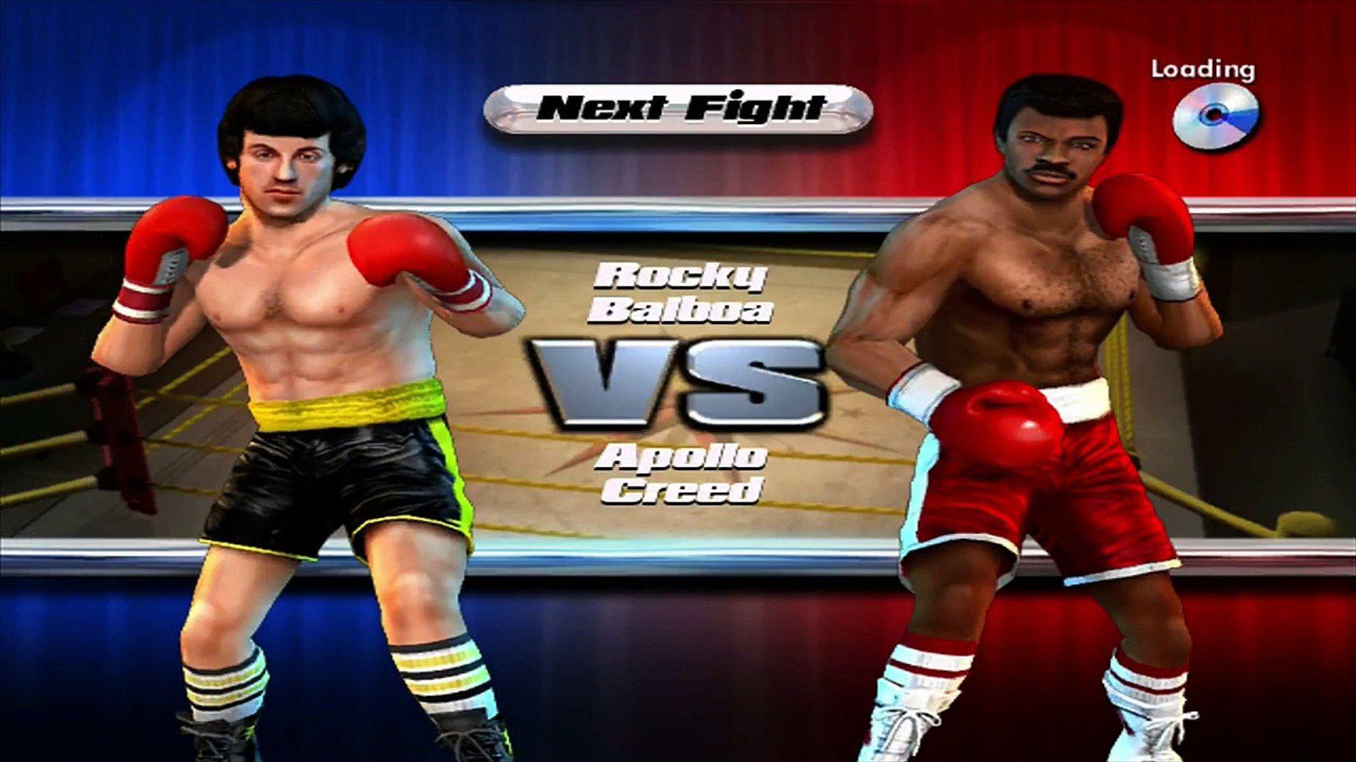 1920x1080 Rocky Legends Balboa vs Apollo Creed. (HD)