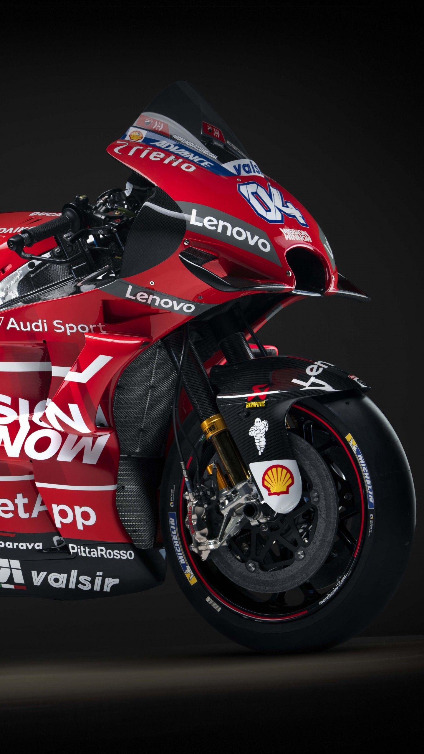1440x2560 Ducati Racing Bikes Wallpaper