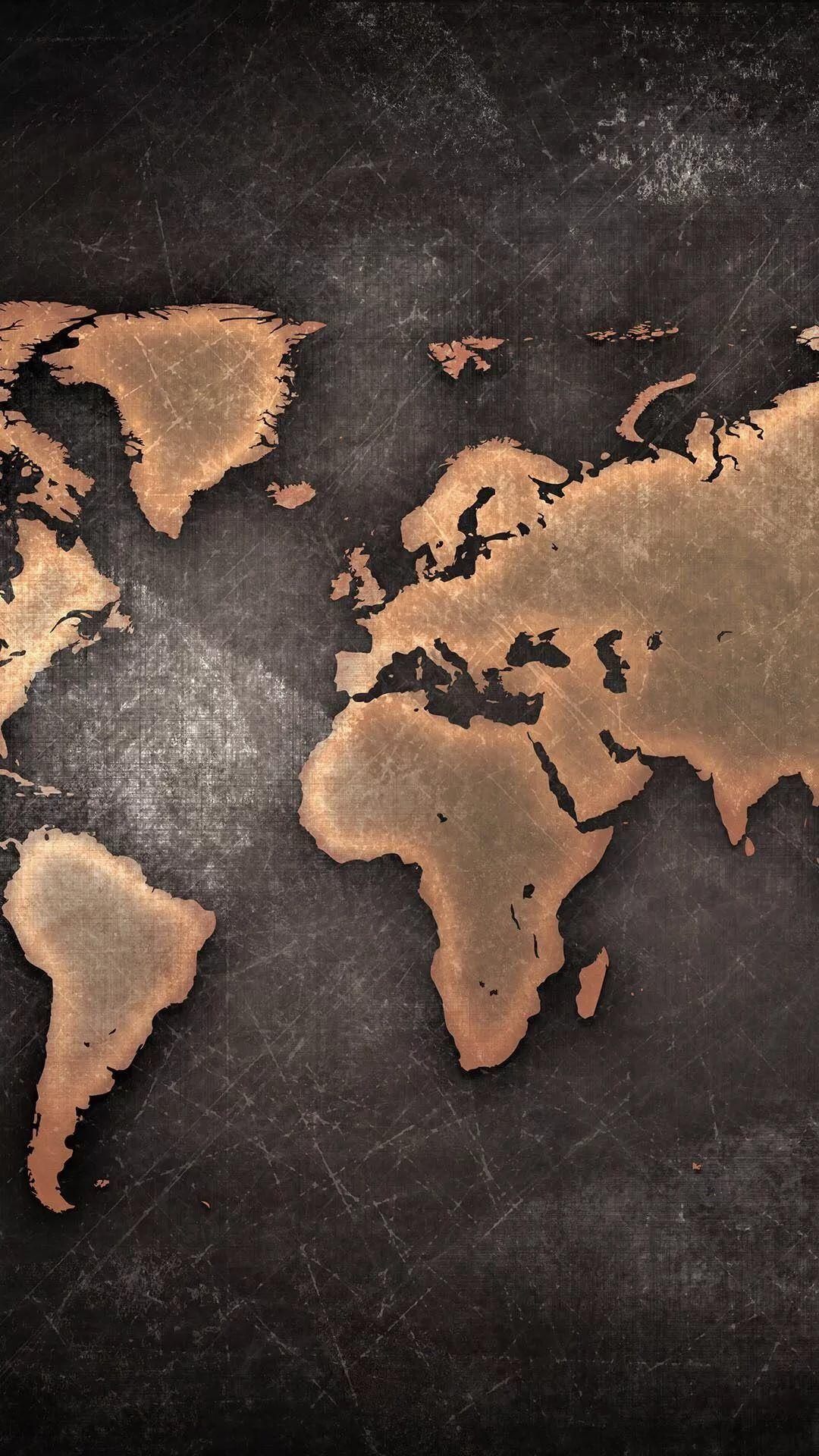 World Map iPhone Wallpapers - Top Free World Map iPhone Backgrounds - WallpaperAccess