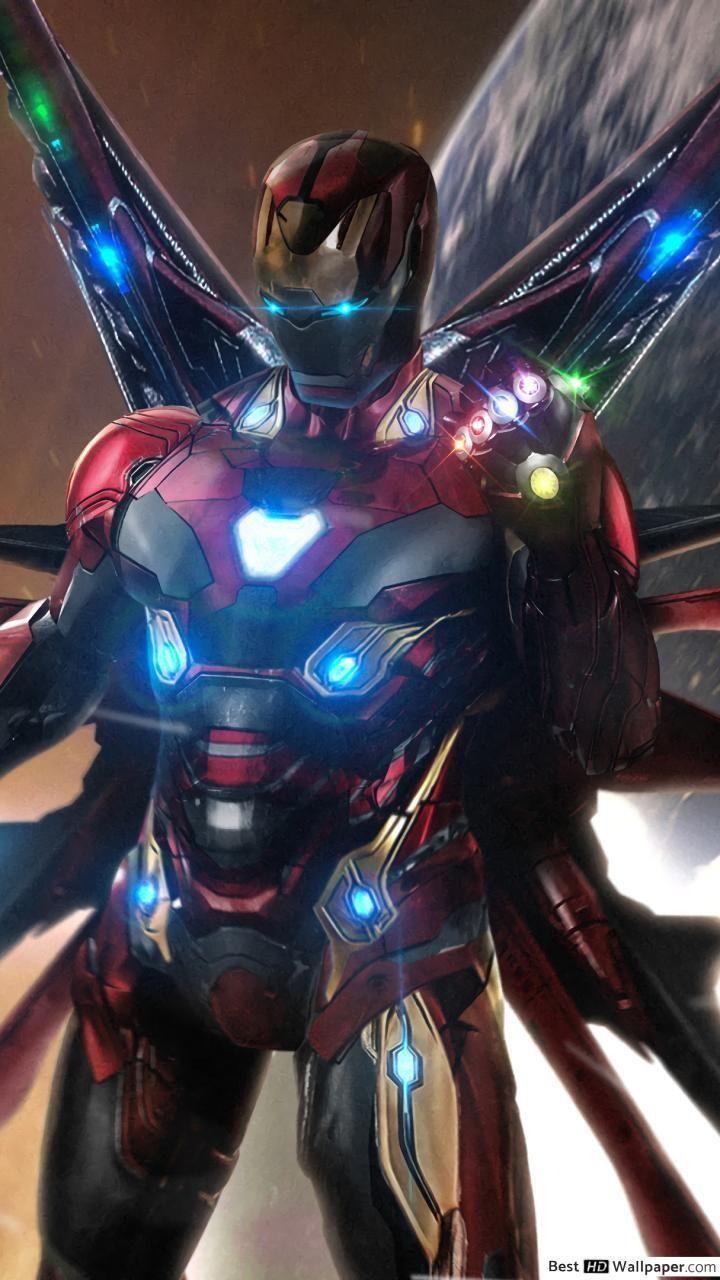720x1280 Iron Man End Game Wallpaper. Iron man wallpaper, Iron man HD wallpaper, Iron man