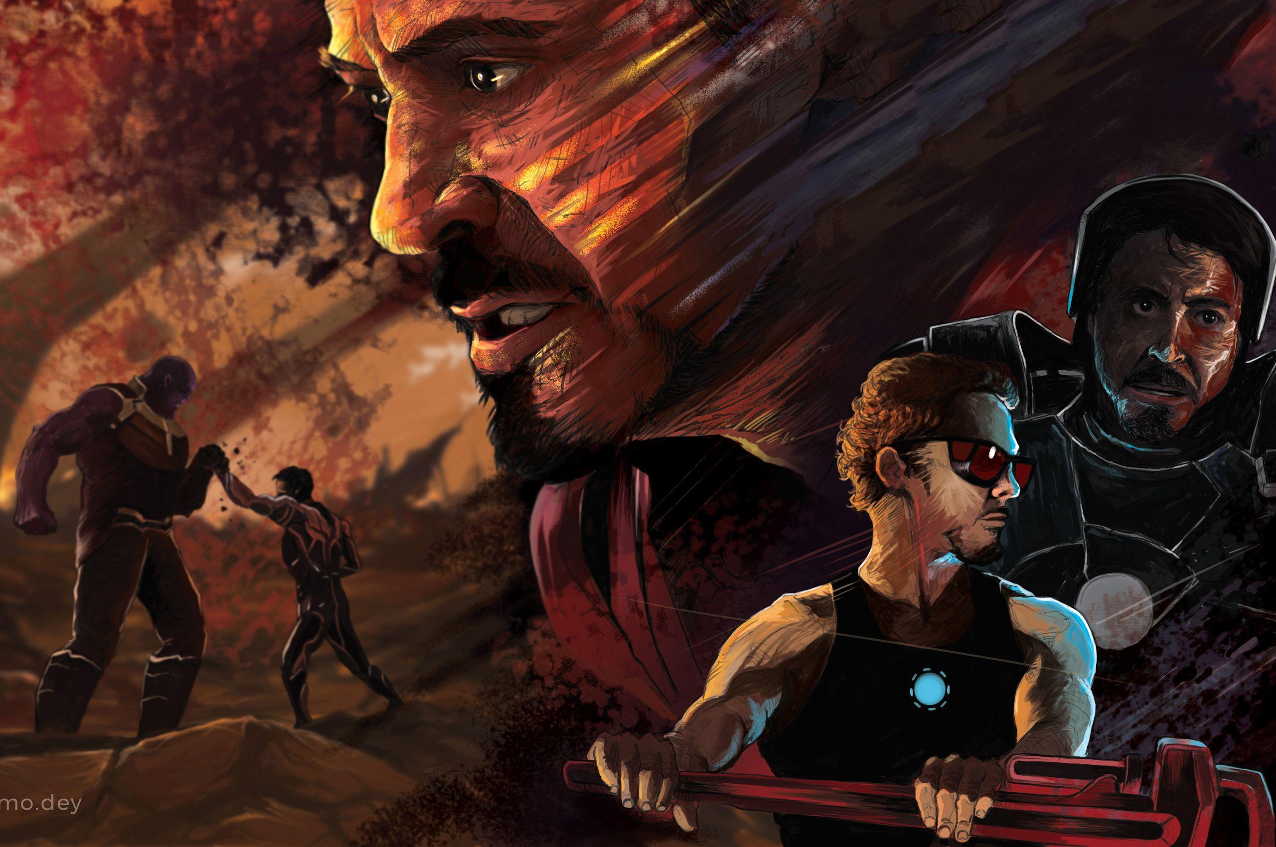 2560x1700 Avengers End Game Iron Man 4k Chromebook Pixel HD 4k Wallpaper, Image, Background, Photo and Picture