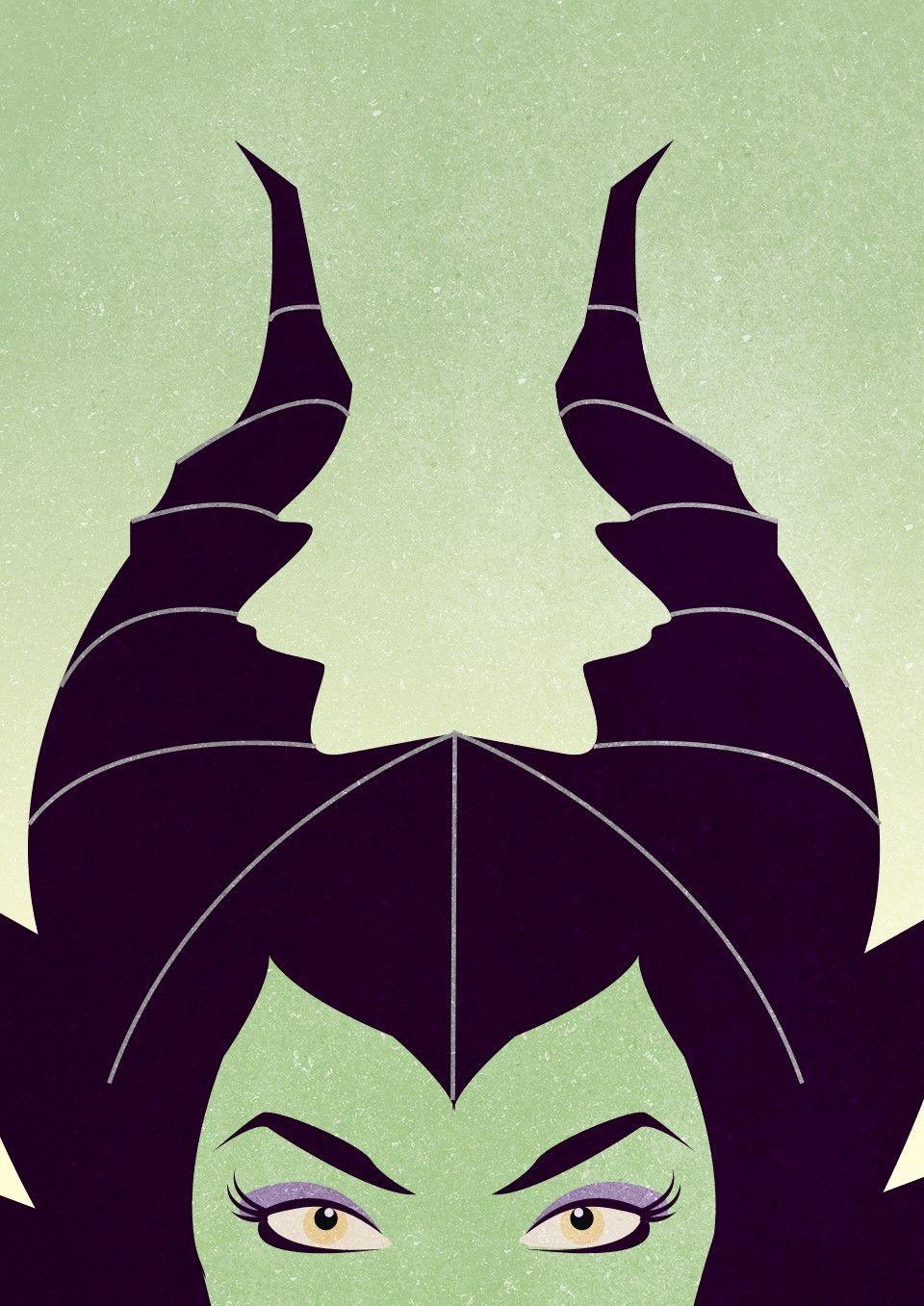 Minimal Maleficent Wallpapers - Top Free Minimal Maleficent Backgrounds ...