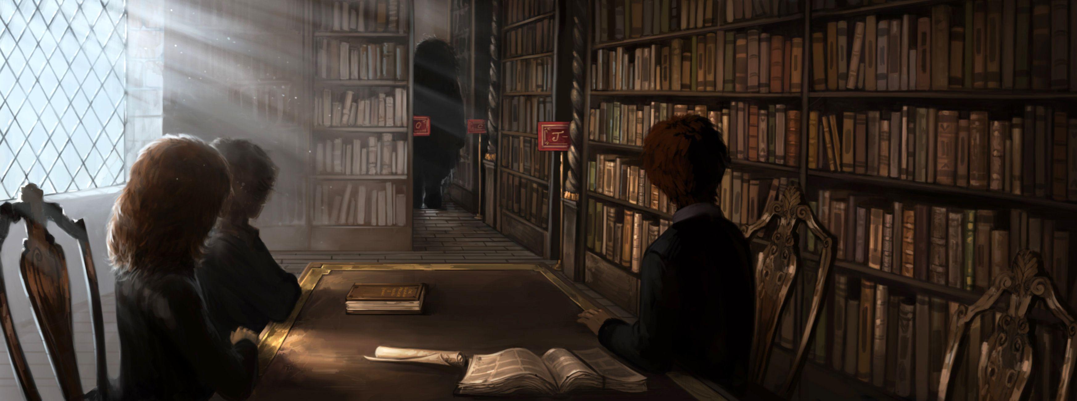 Hogwarts Library Wallpapers Top Free Hogwarts Library Backgrounds
