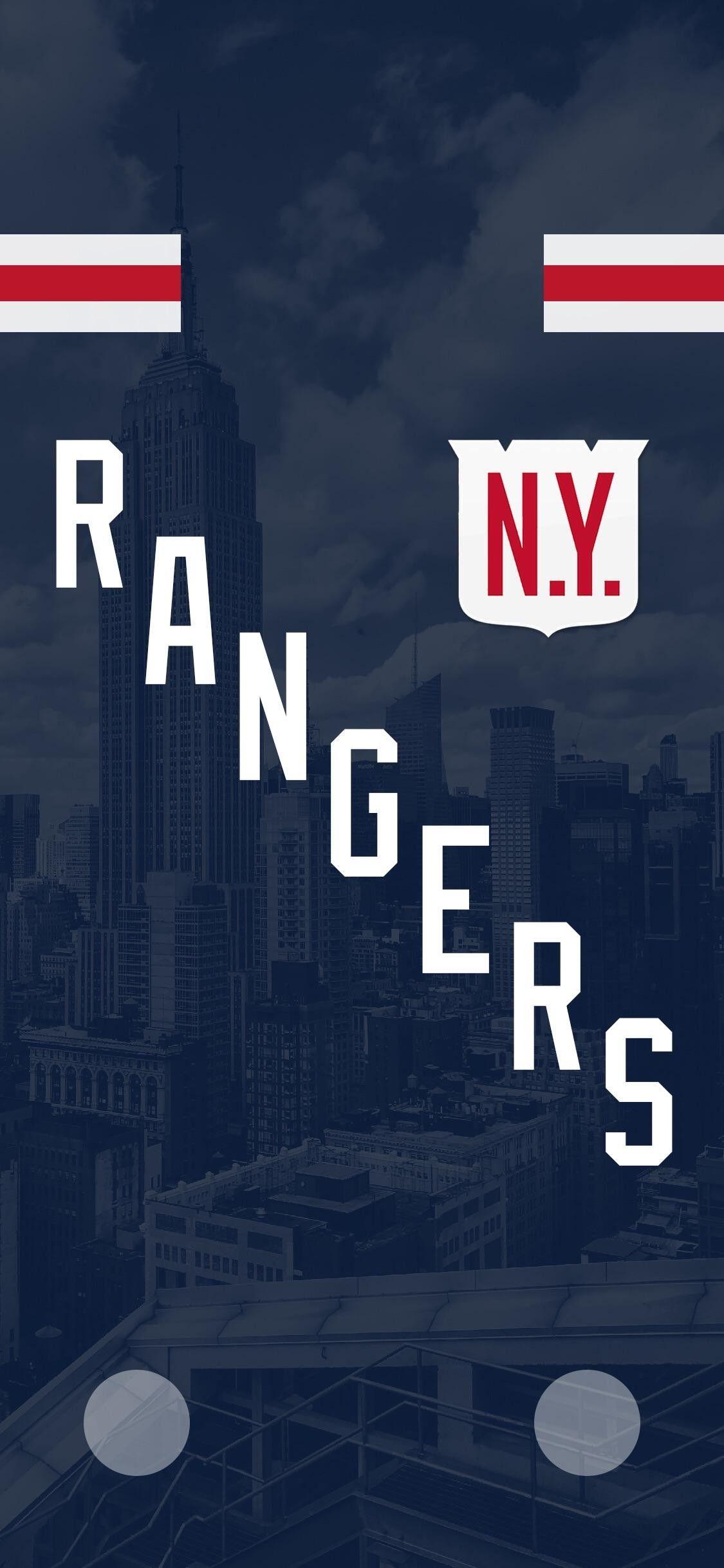 NY Rangers Wallpaper - iXpap  Ranger, New york teams, New york rangers