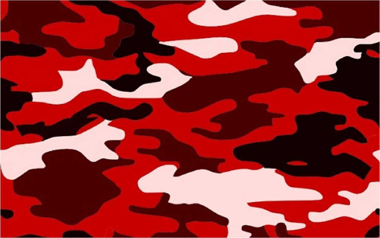 1282x802 Red Camo Wallpaper