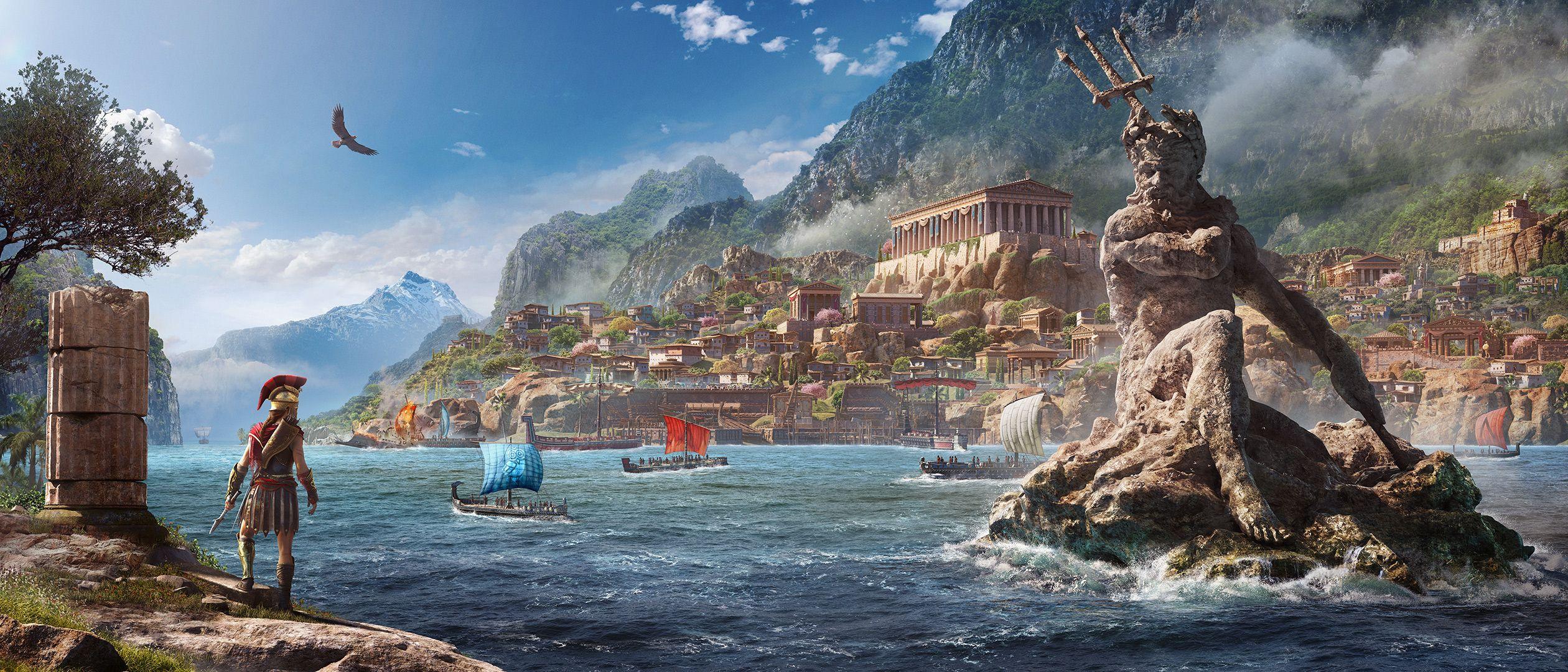 2520x1080 Steam Workshop::Assassin's Creed: Odyssey Poseidon 21:9