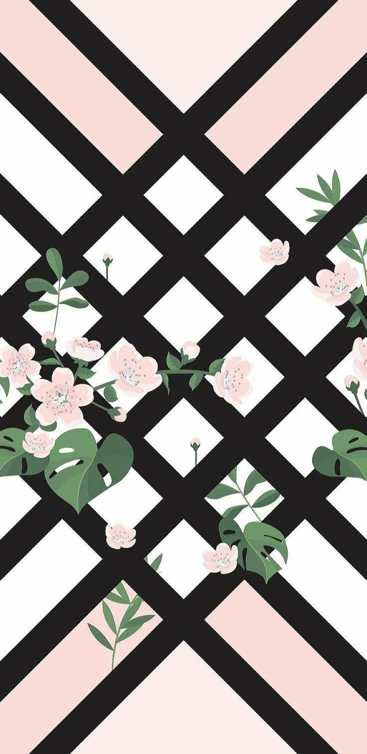 736x1512 Arabic. Flower wallpaper, Pink