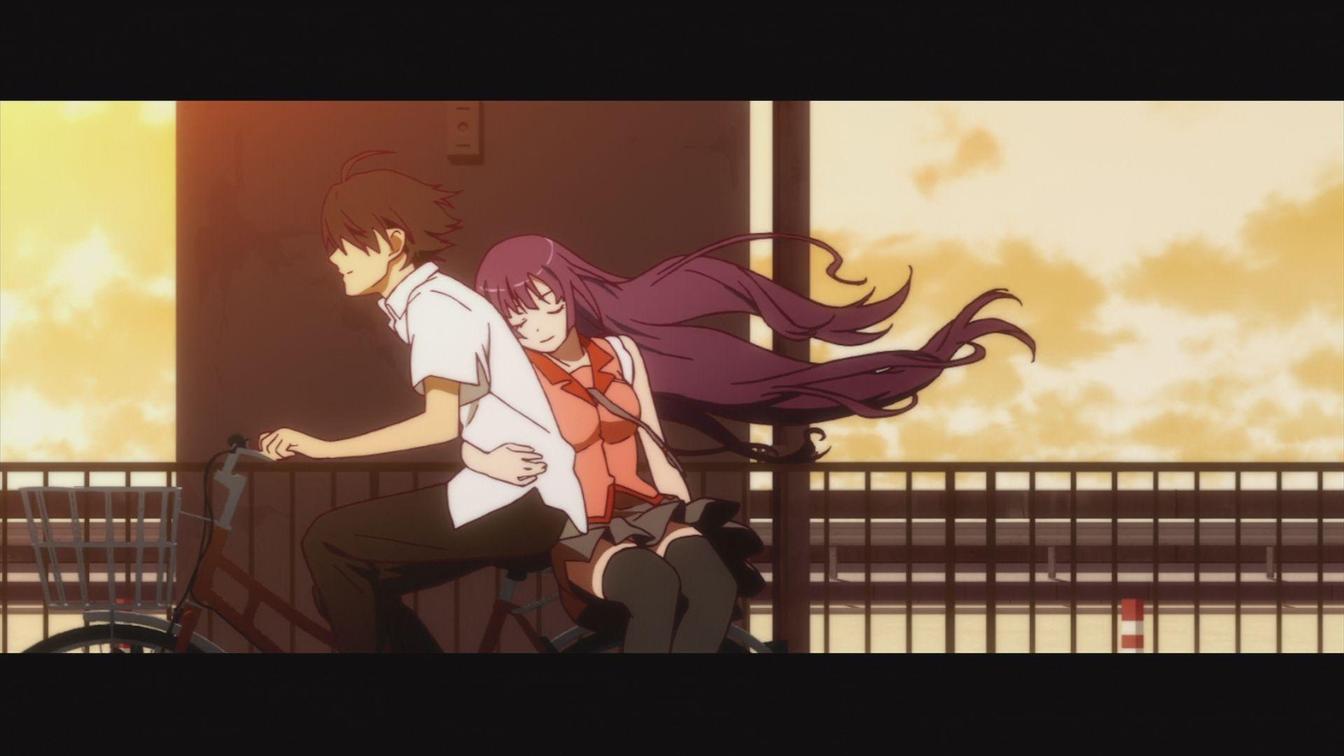 1920x1080 Koyomi Araragi And Hitagi Senjougahara Widescreen Wallpaper 26311