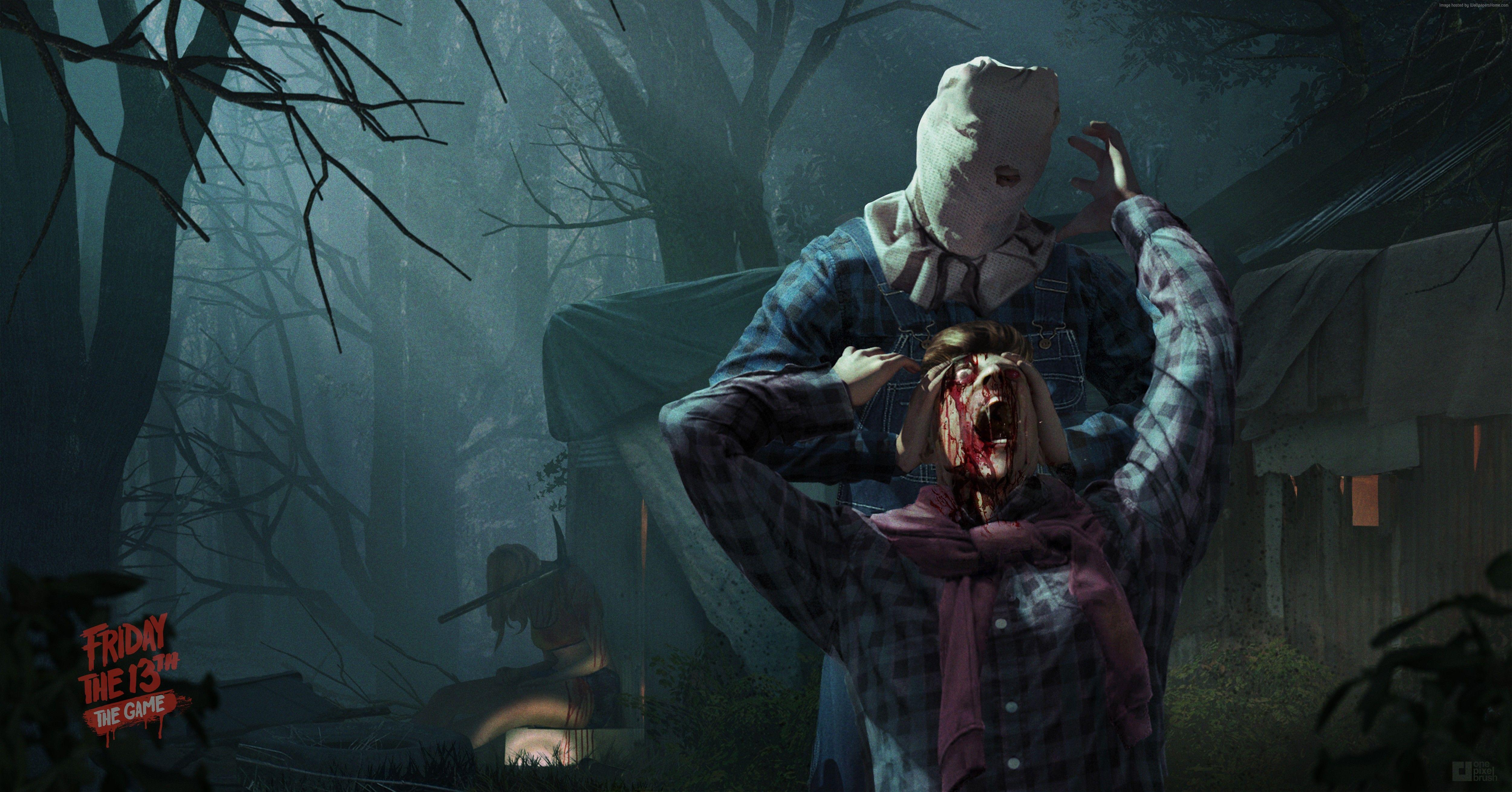 5000x2619 Friday The 13th: The Game Wallpaper